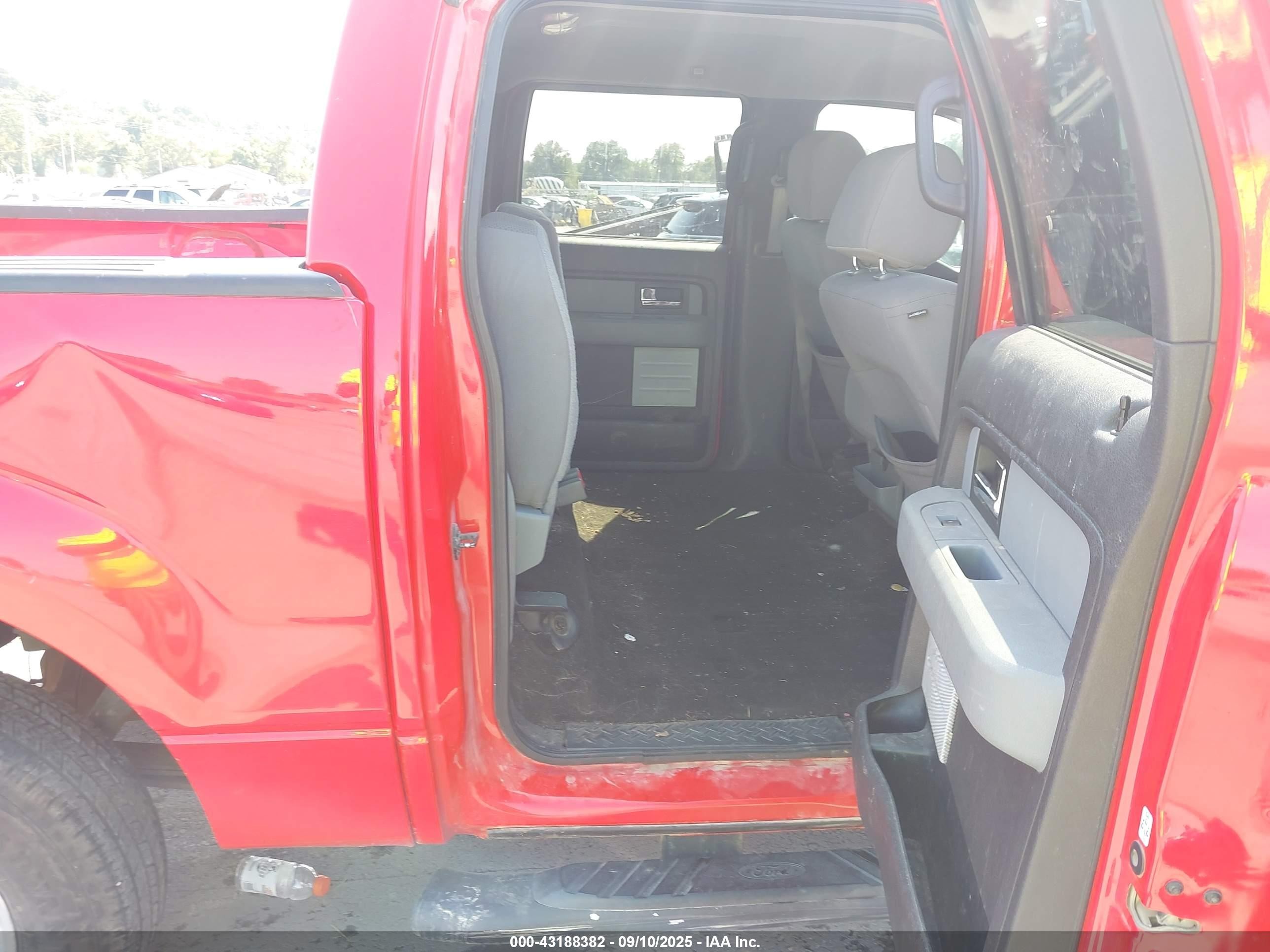 2012 Ford F-150 Xlt Red vin: 1FTFW1EF6CFB14954