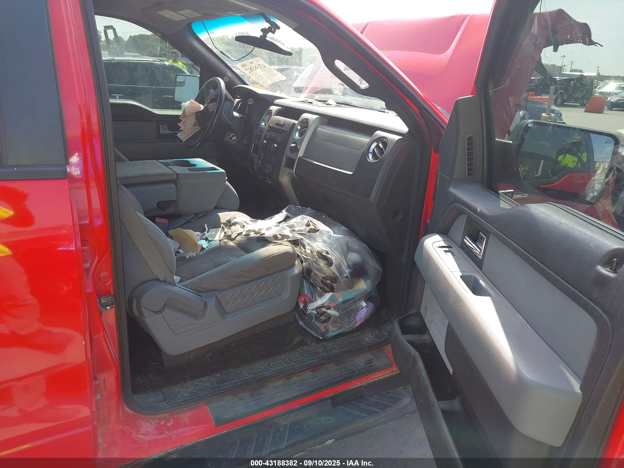 2012 Ford F-150 Xlt Red vin: 1FTFW1EF6CFB14954