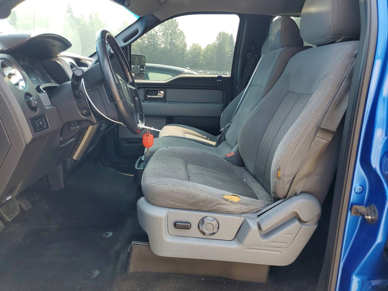2012 Ford F150 Supercrew Blue vin: 1FTFW1EF6CFB18616
