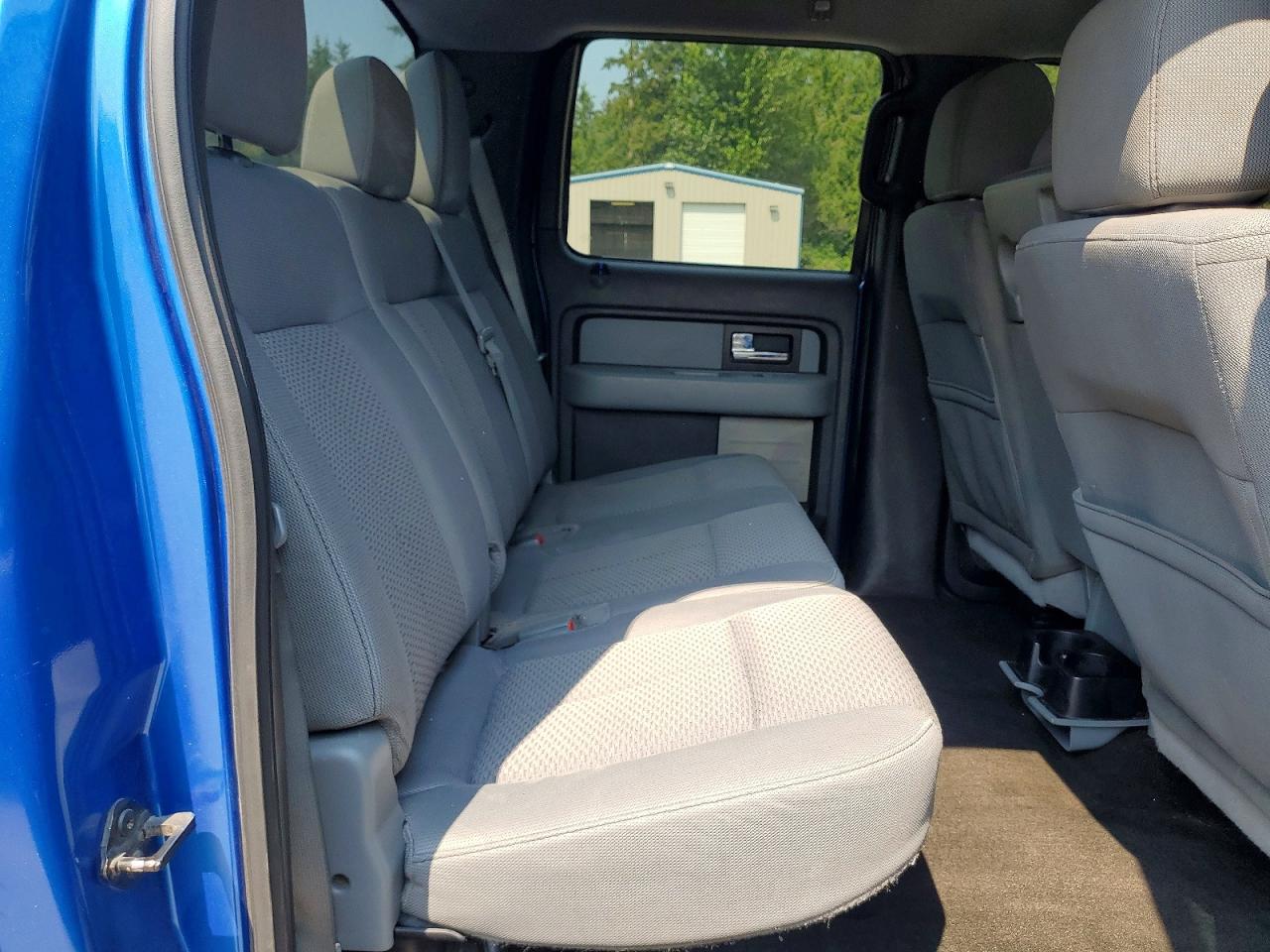 2012 Ford F150 Supercrew Blue vin: 1FTFW1EF6CFB18616