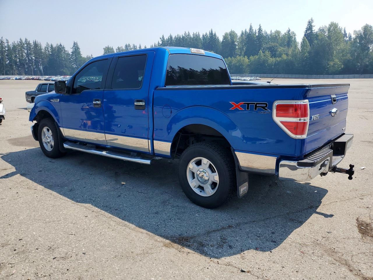 2012 Ford F150 Supercrew Blue vin: 1FTFW1EF6CFB18616
