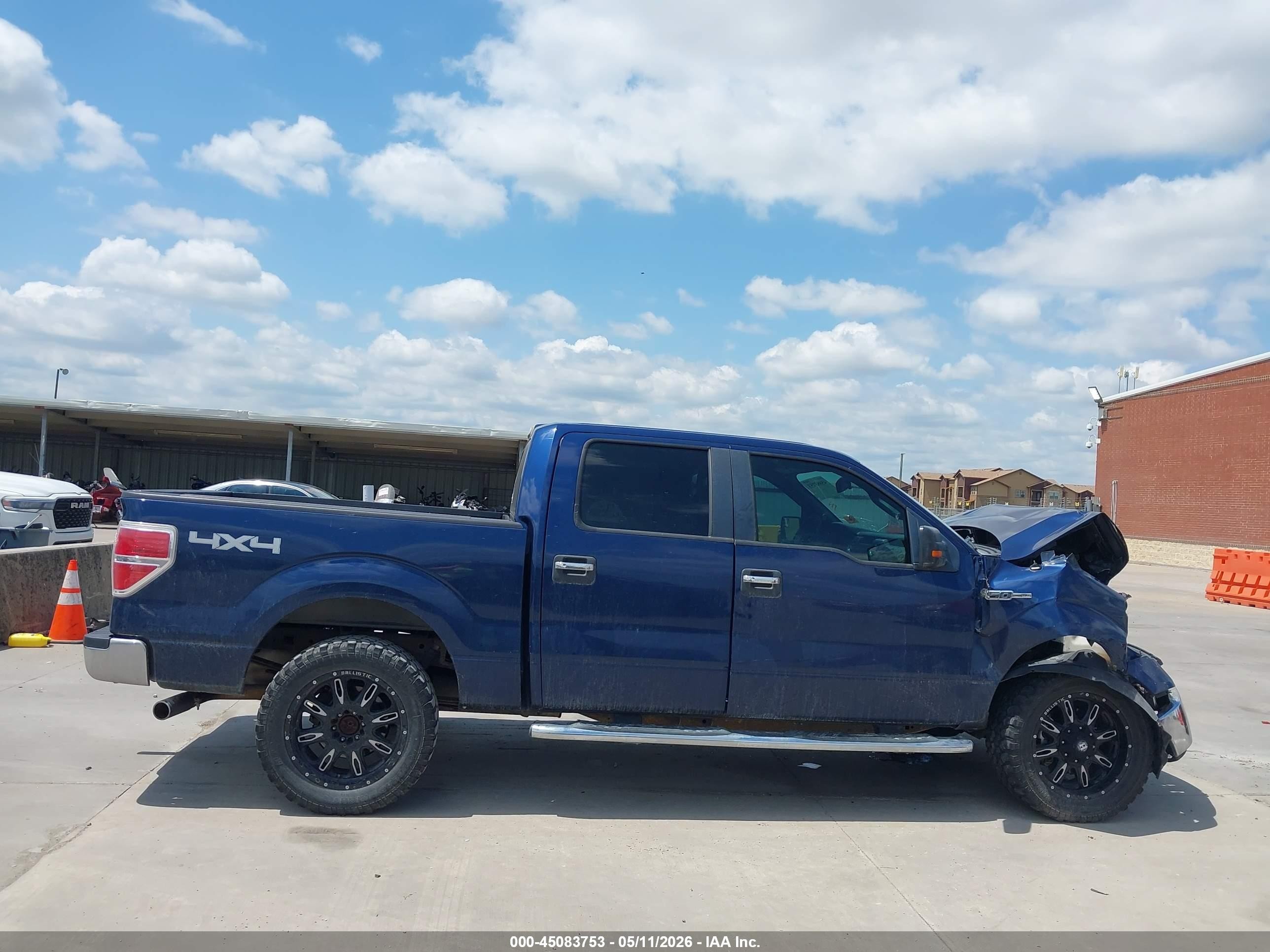 2012 Ford F-150 Xlt Blue vin: 1FTFW1EF6CFB71610