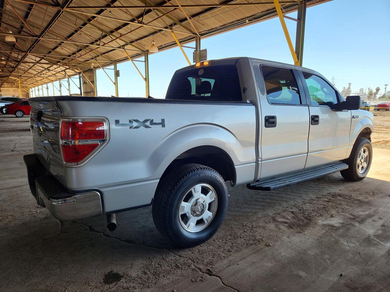 2012 Ford F150 Supercrew Silver vin: 1FTFW1EF6CFB75298