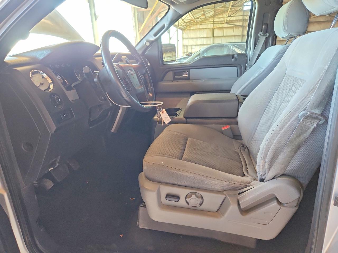 2012 Ford F150 Supercrew Silver vin: 1FTFW1EF6CFB75298