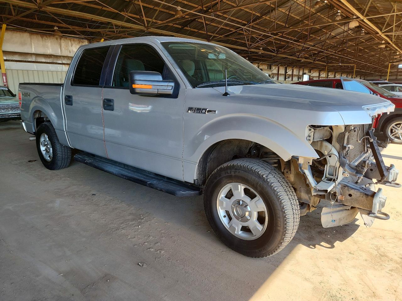 2012 Ford F150 Supercrew Silver vin: 1FTFW1EF6CFB75298
