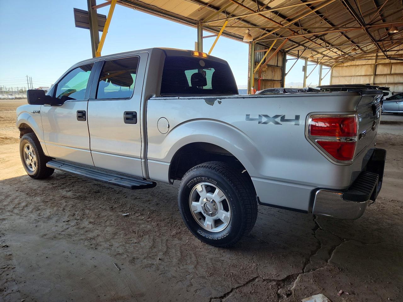 2012 Ford F150 Supercrew Silver vin: 1FTFW1EF6CFB75298