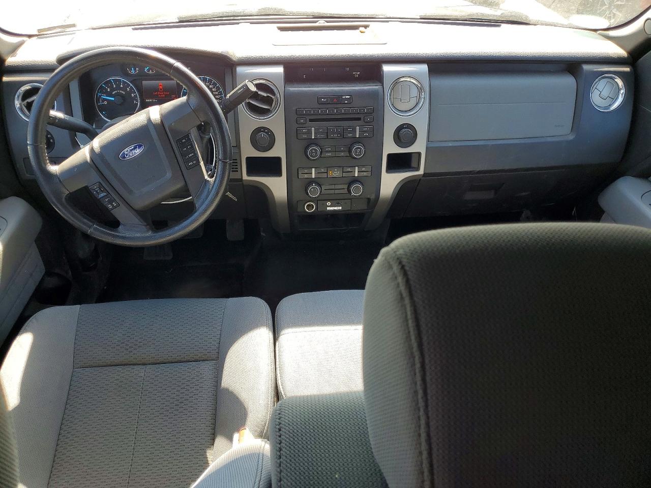 2012 Ford F150 Supercrew Silver vin: 1FTFW1EF6CFC24452