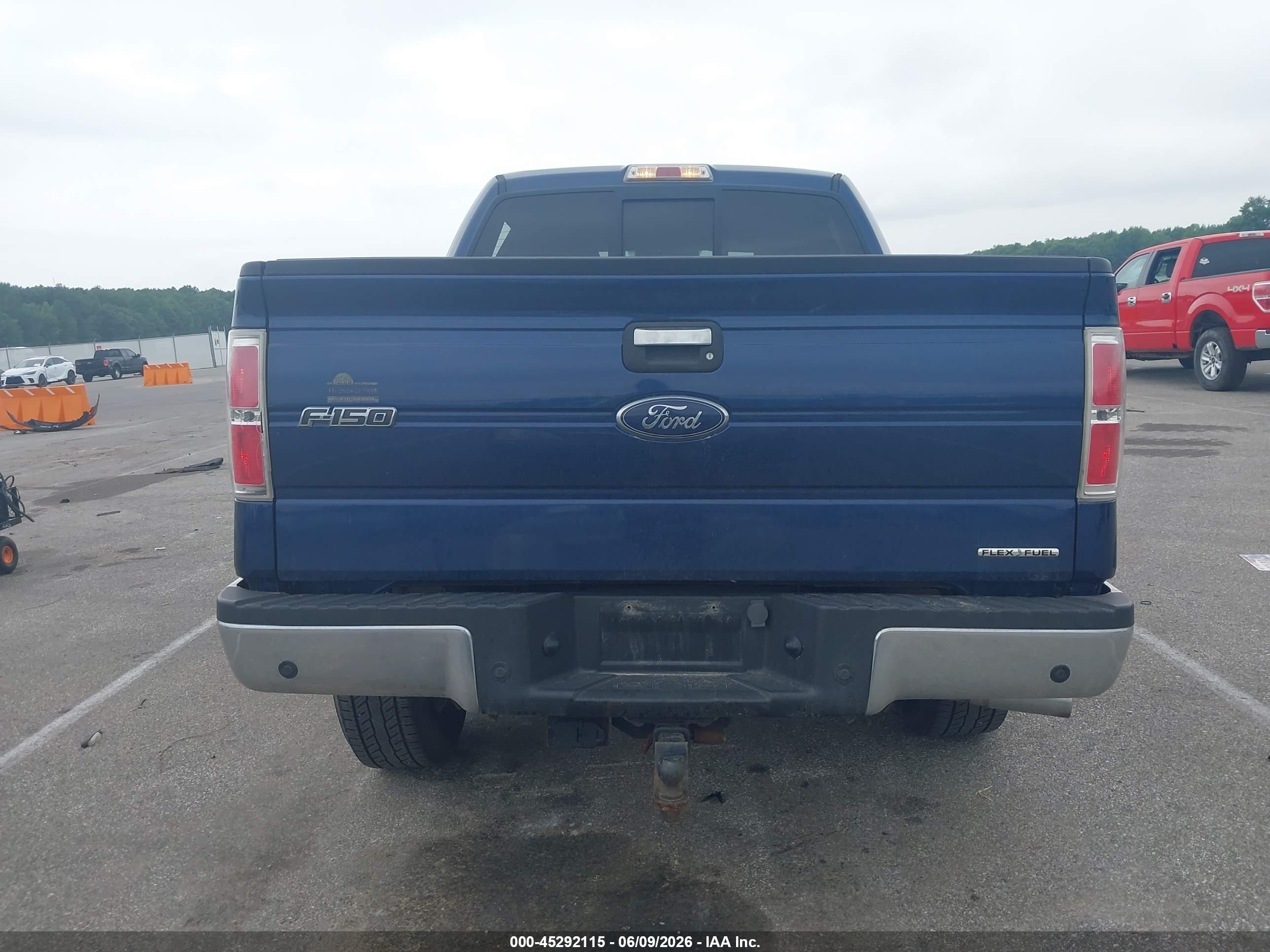 2012 Ford F-150 Xlt Blue vin: 1FTFW1EF6CFC73473