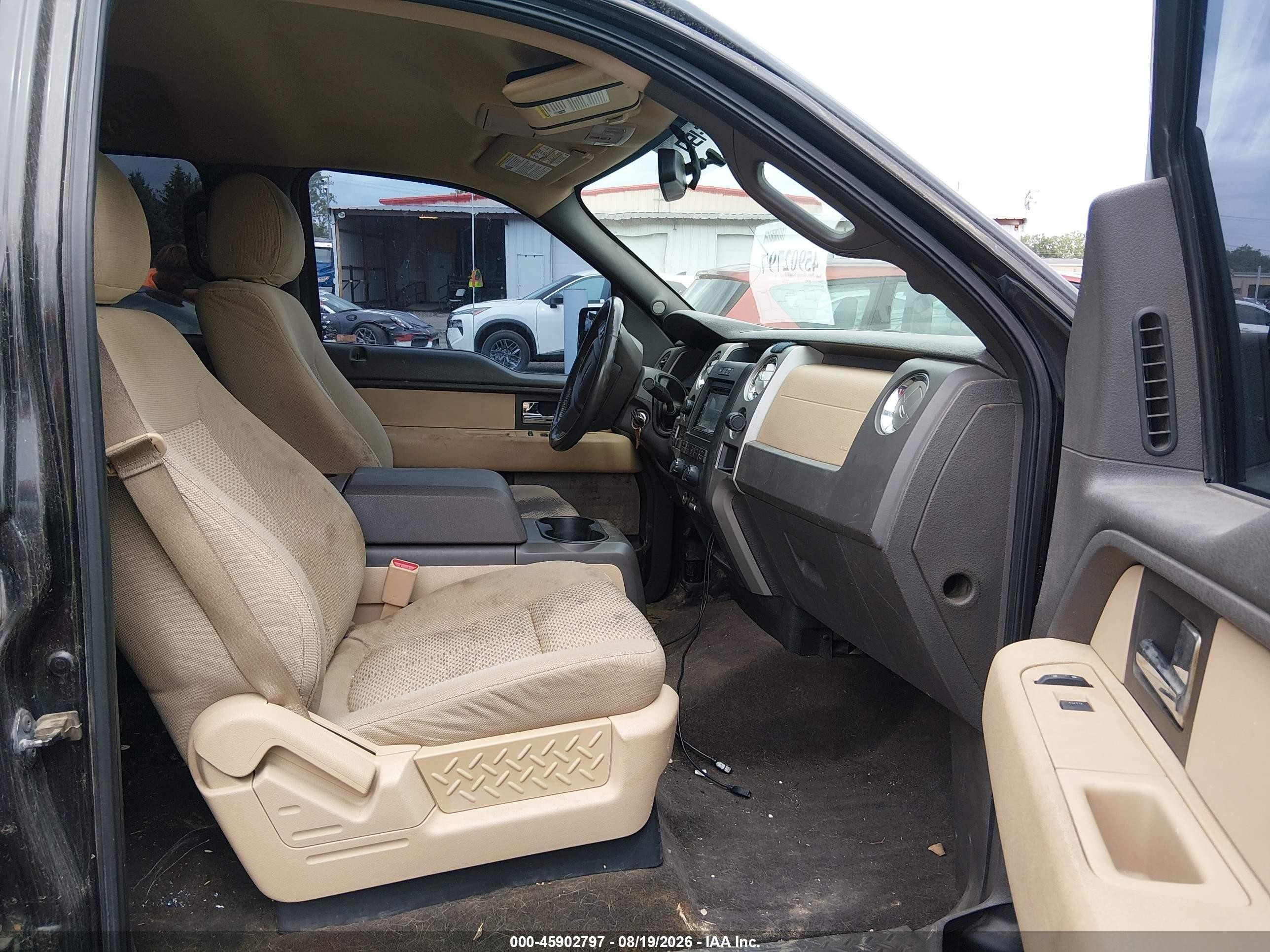 2012 Ford F150 Supercrew Черный vin: 1FTFW1EF6CFD00087