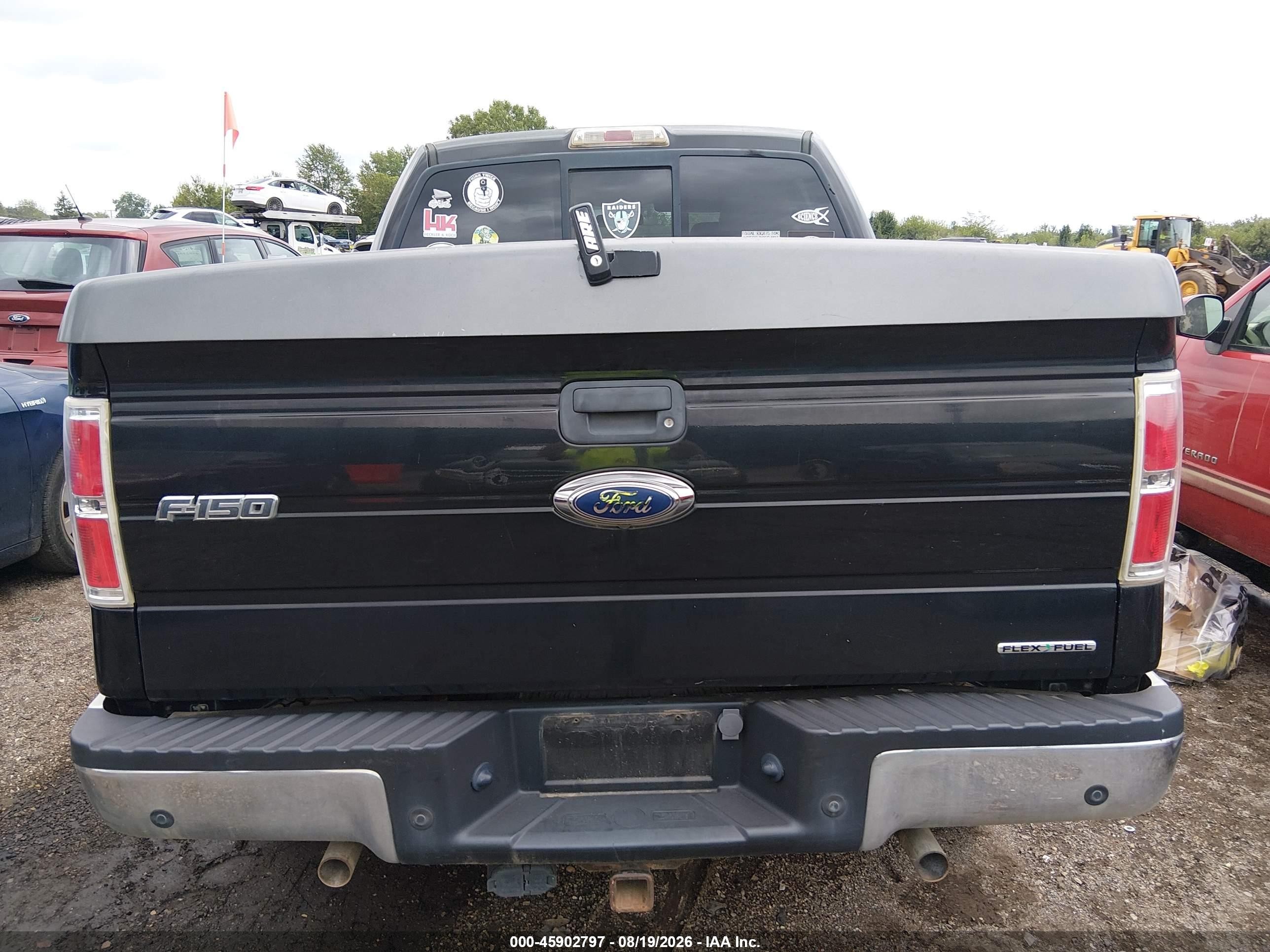 2012 Ford F150 Supercrew Черный vin: 1FTFW1EF6CFD00087