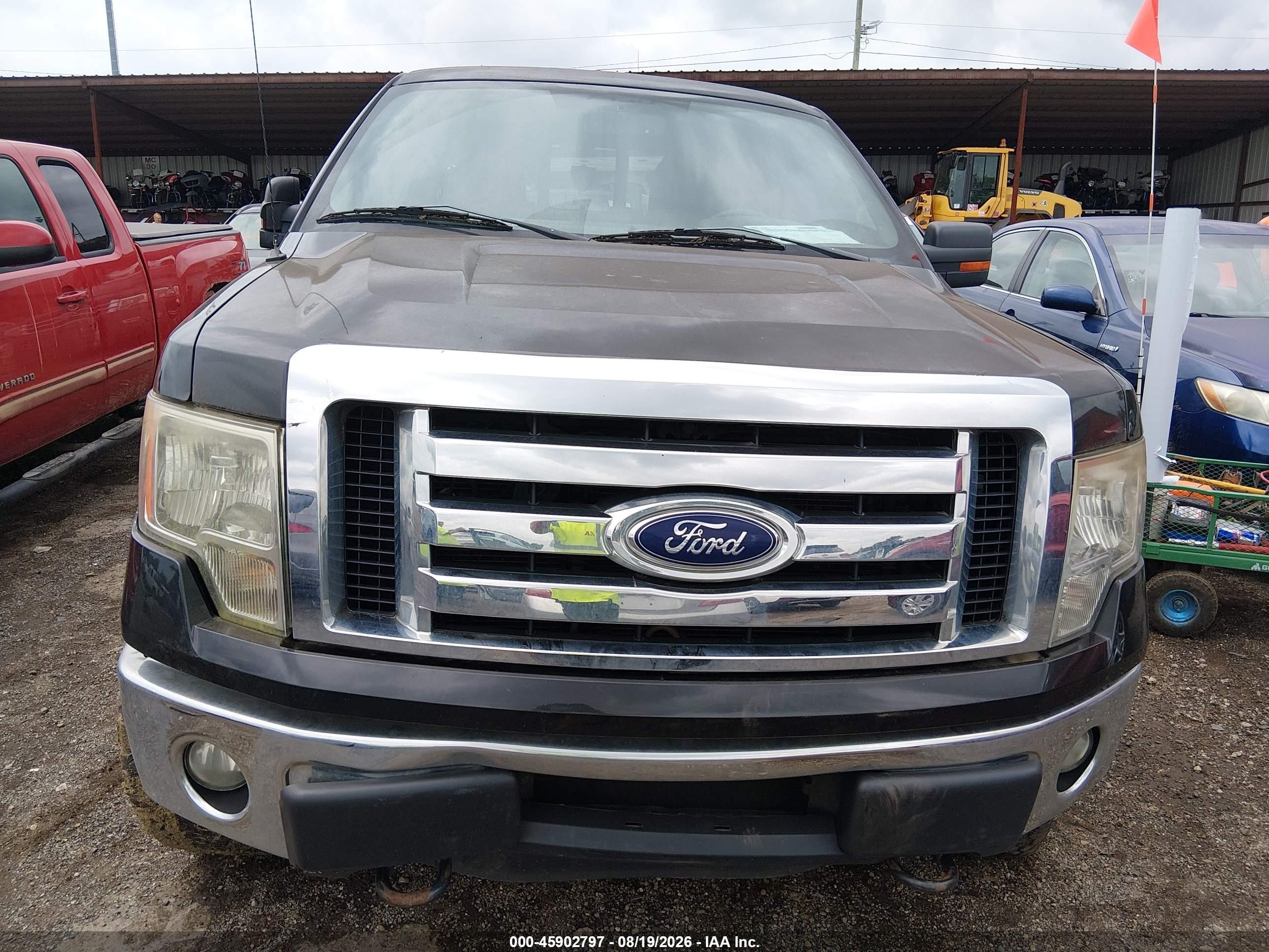 2012 Ford F150 Supercrew Черный vin: 1FTFW1EF6CFD00087