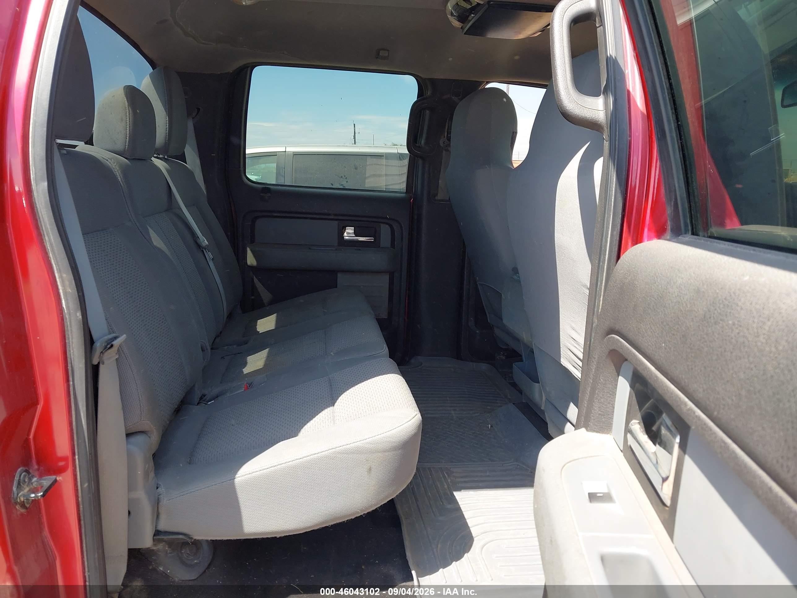 2012 Ford F-150 Xlt Красный vin: 1FTFW1EF6CKD13316