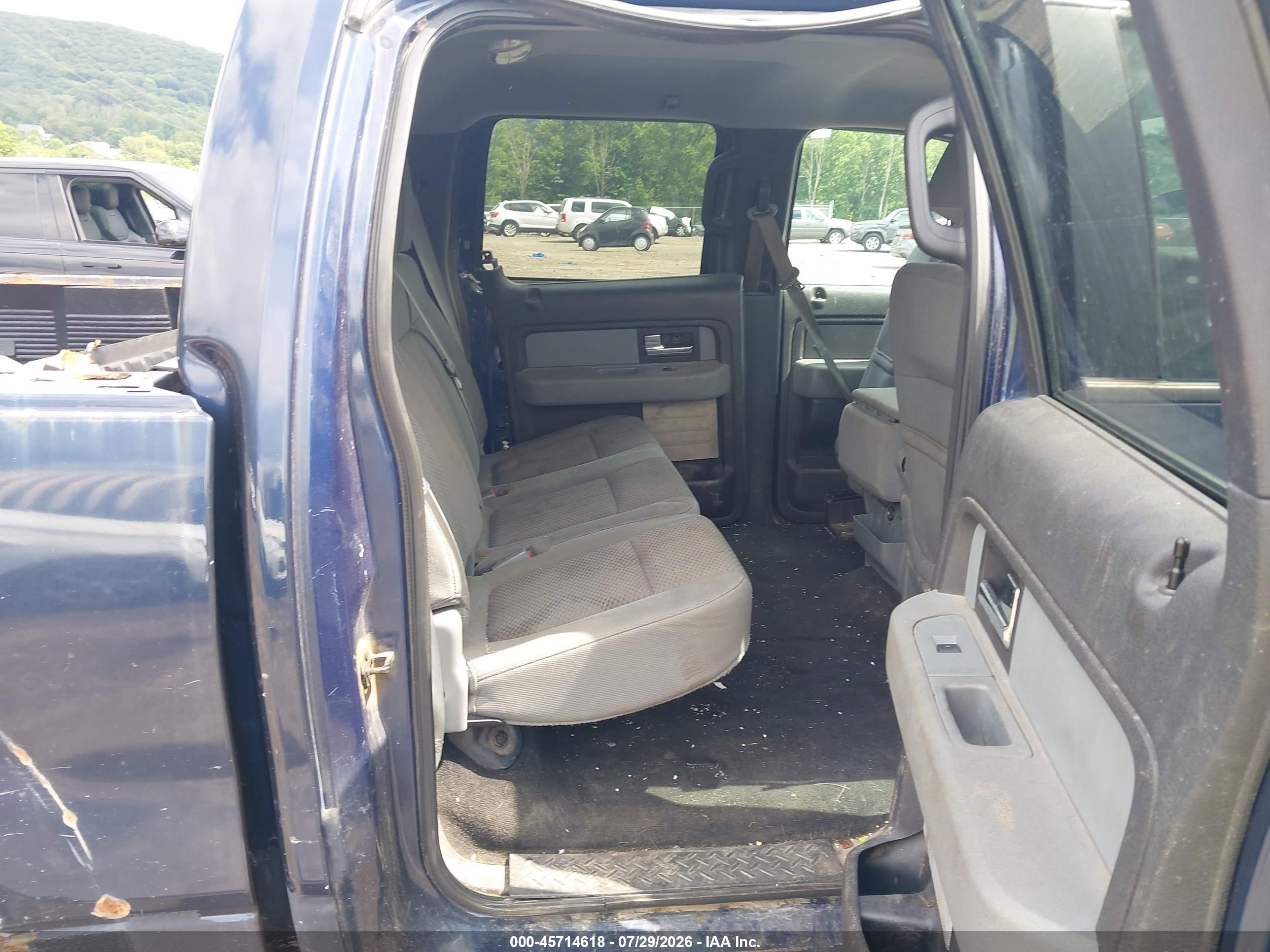 2012 Ford F-150 Xlt Blue vin: 1FTFW1EF6CKD18497
