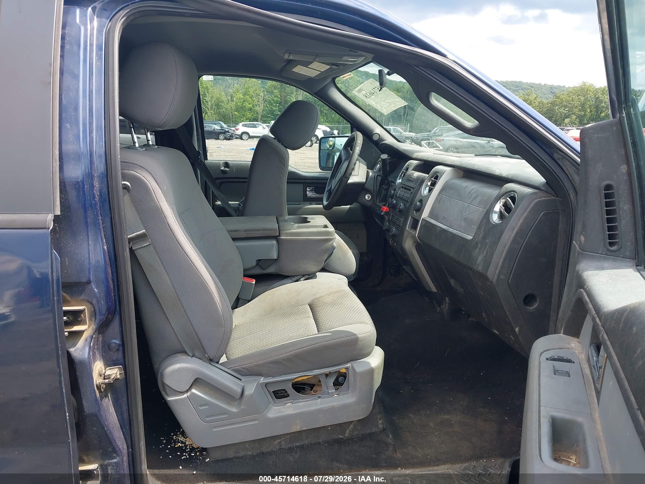 2012 Ford F-150 Xlt Blue vin: 1FTFW1EF6CKD18497