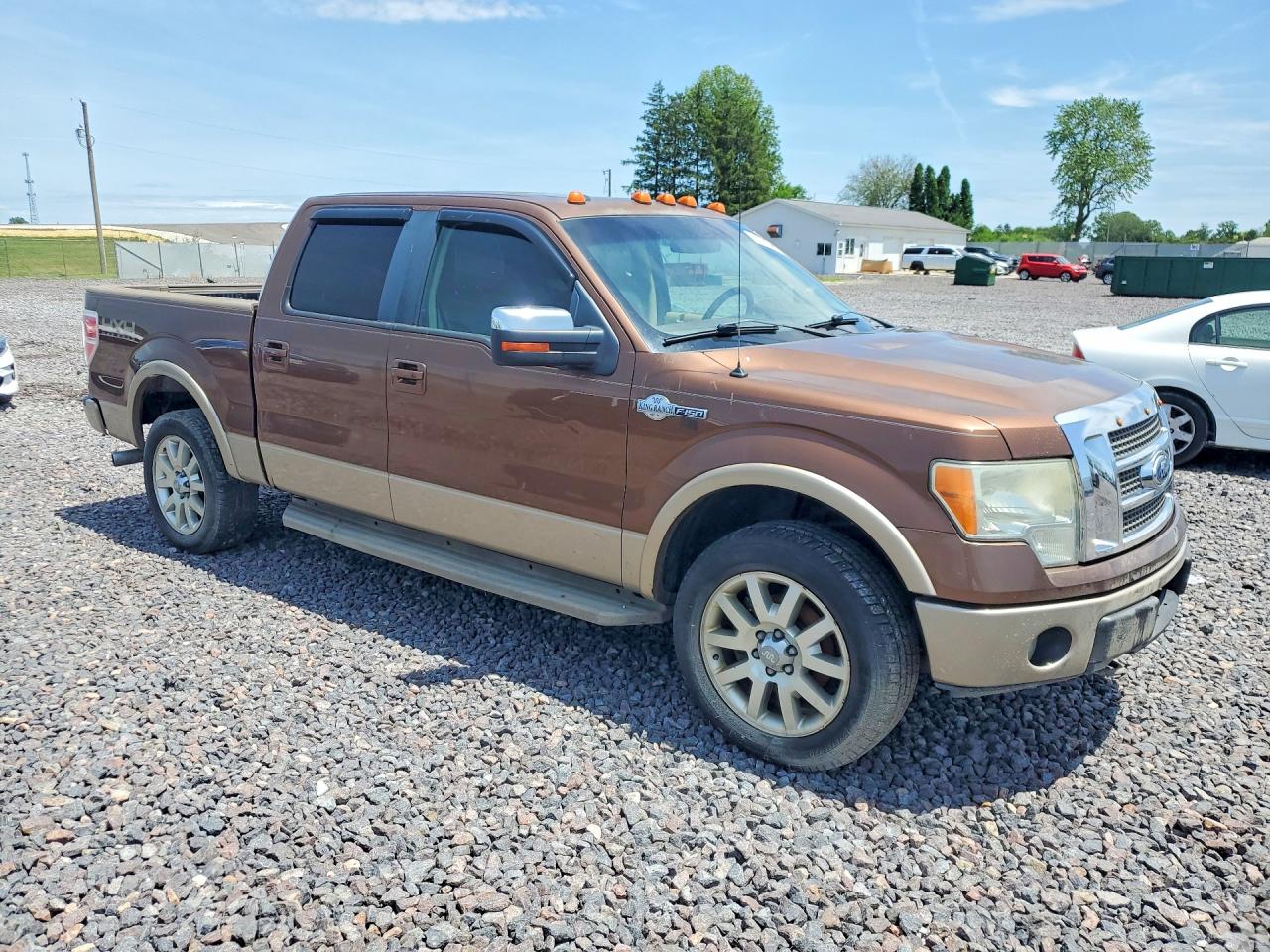2012 Ford F150 Supercrew Brown vin: 1FTFW1EF6CKD28768