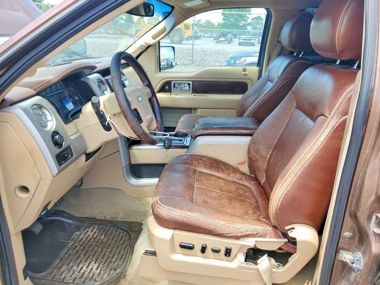 2012 Ford F150 Supercrew Brown vin: 1FTFW1EF6CKD28768