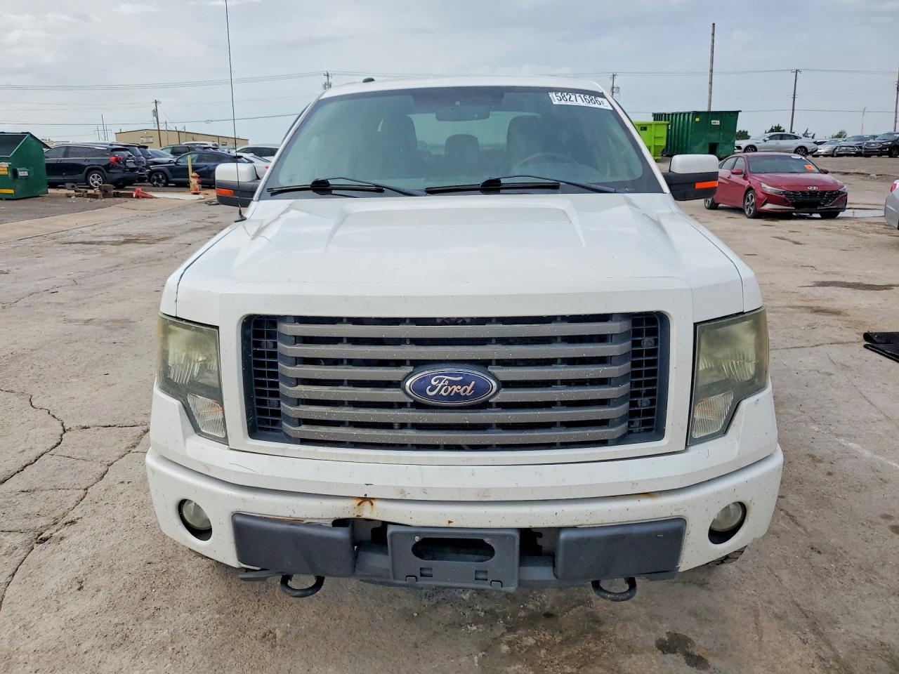 2012 Ford F150 Supercrew White vin: 1FTFW1EF6CKD77789