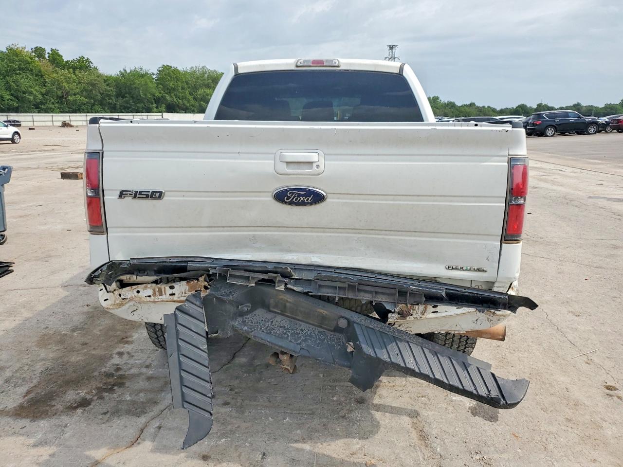 2012 Ford F150 Supercrew White vin: 1FTFW1EF6CKD77789