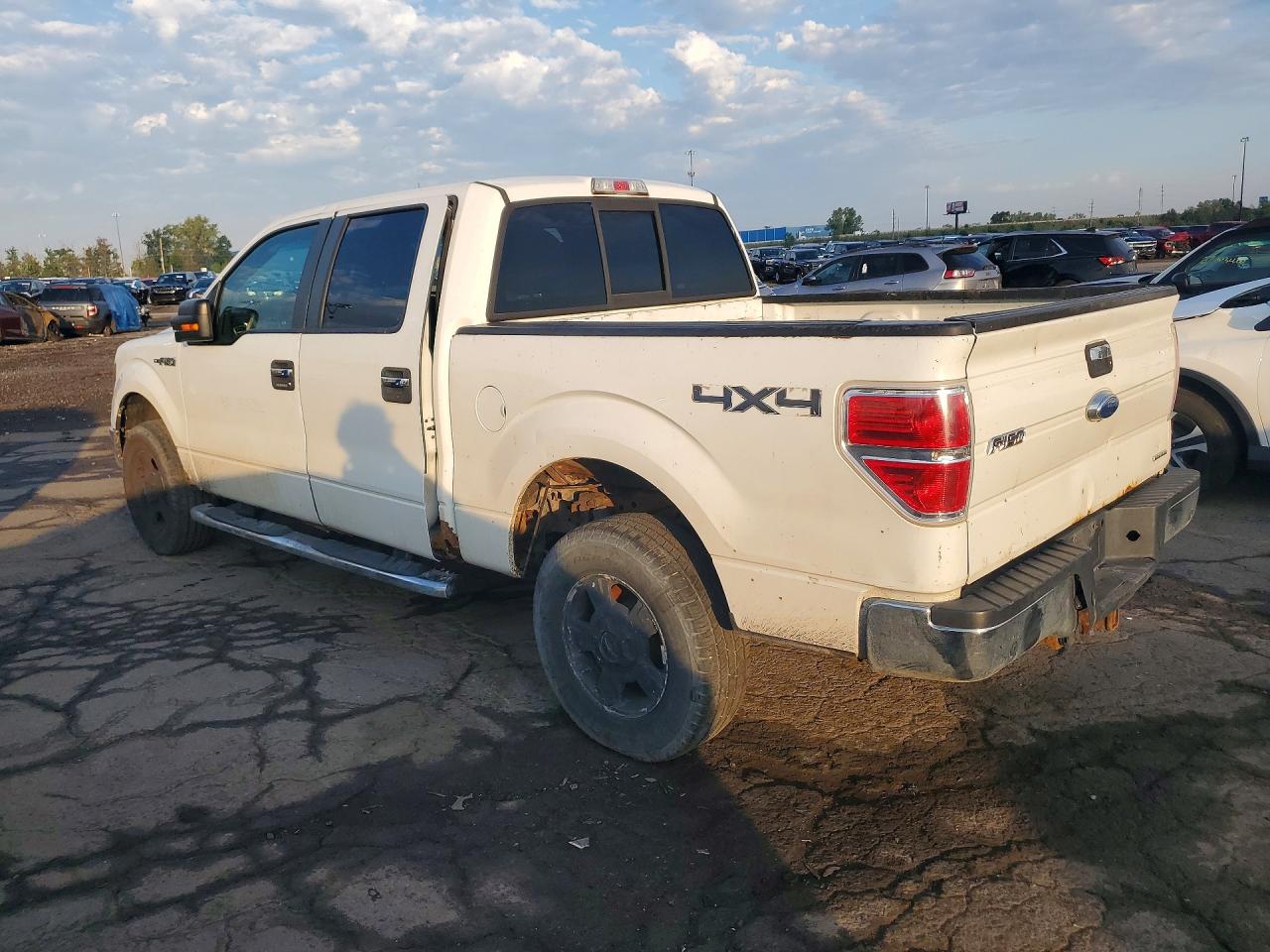 2013 Ford F150 Supercrew White vin: 1FTFW1EF6DFA43885