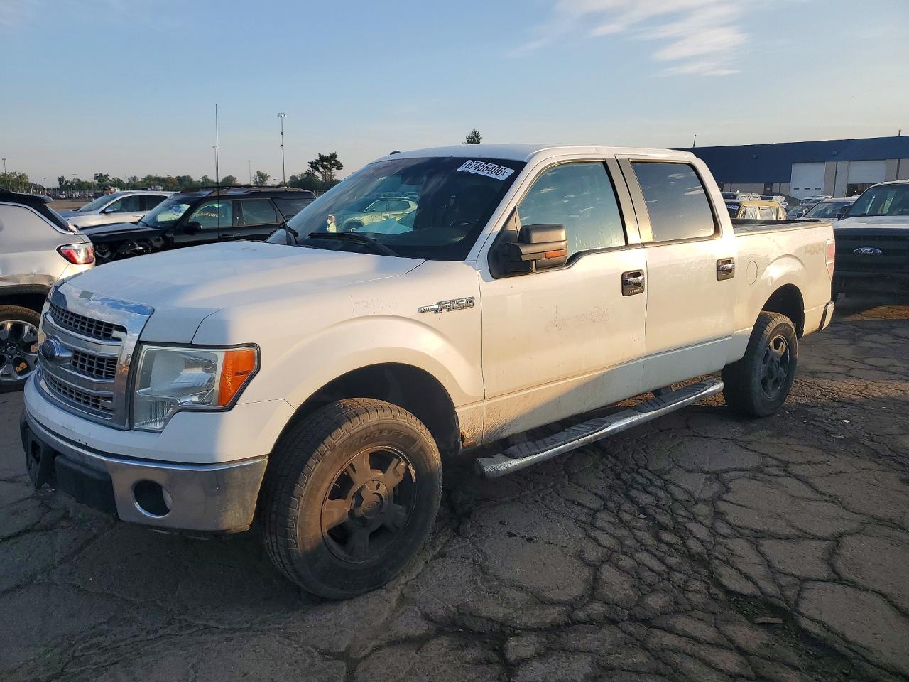 2013 Ford F150 Supercrew Белый vin: 1FTFW1EF6DFA43885