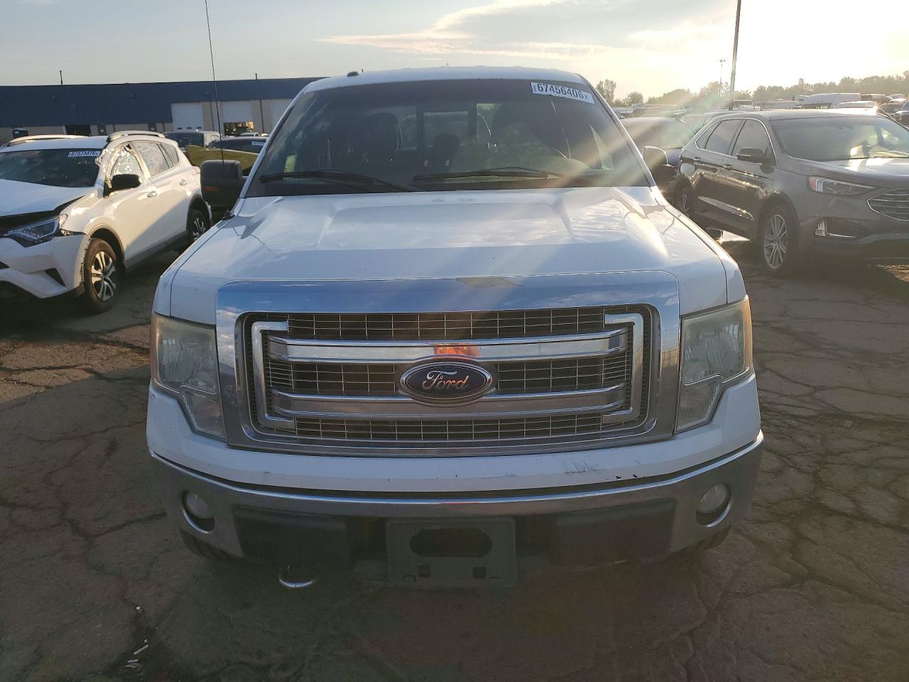 2013 Ford F150 Supercrew White vin: 1FTFW1EF6DFA43885