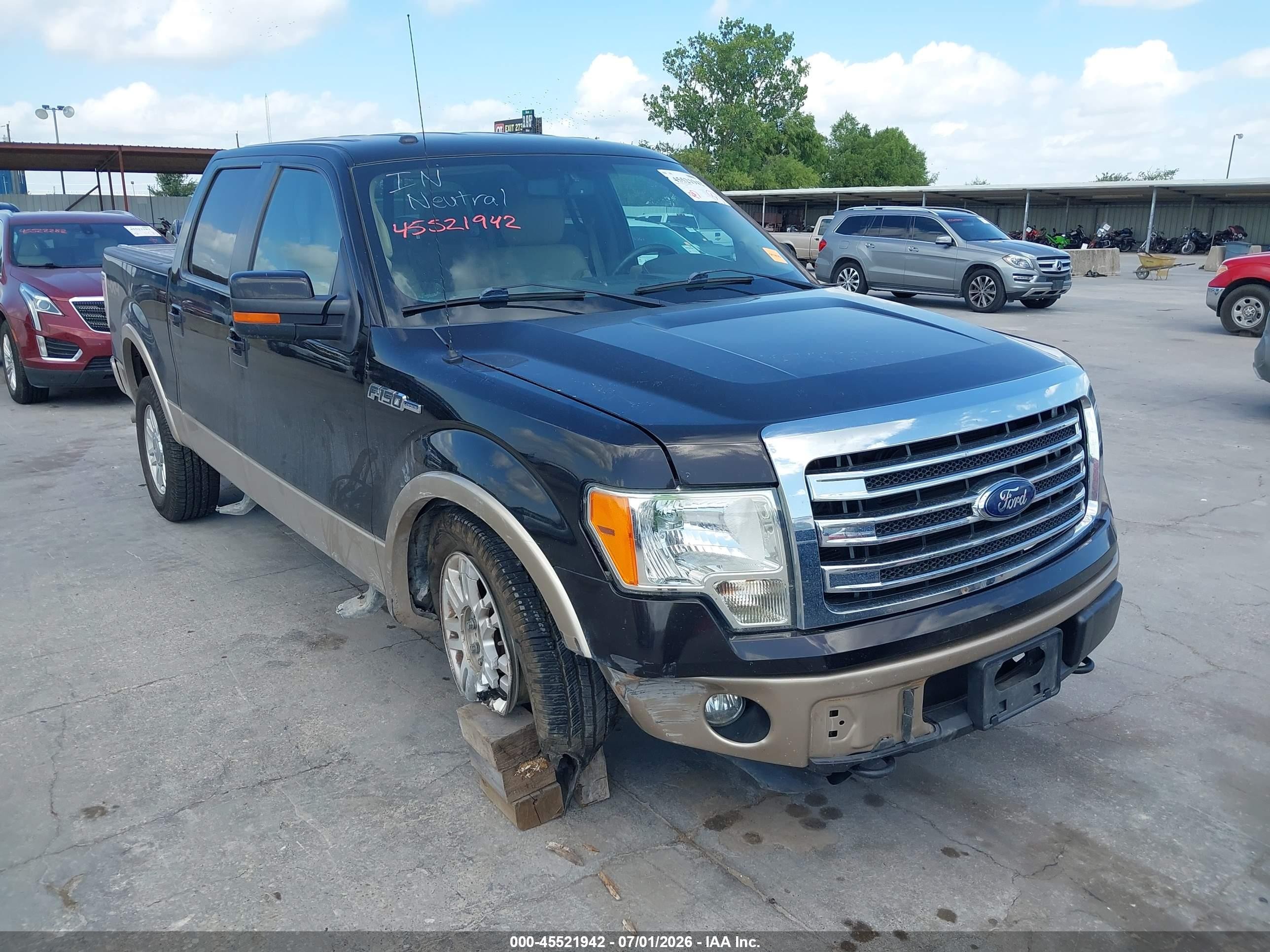 2013 Ford F-150 Fx4/king Ranch/lariat/platinum/xl/xlt Black vin: 1FTFW1EF6DFA53266