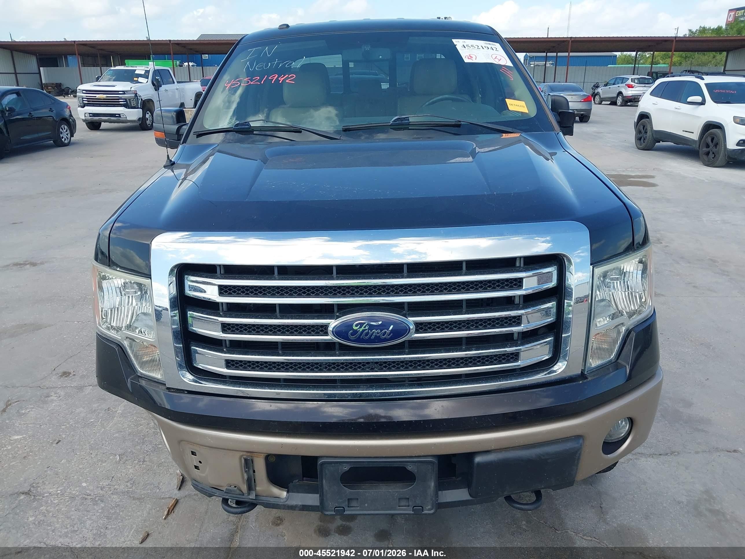 2013 Ford F-150 Fx4/king Ranch/lariat/platinum/xl/xlt Black vin: 1FTFW1EF6DFA53266