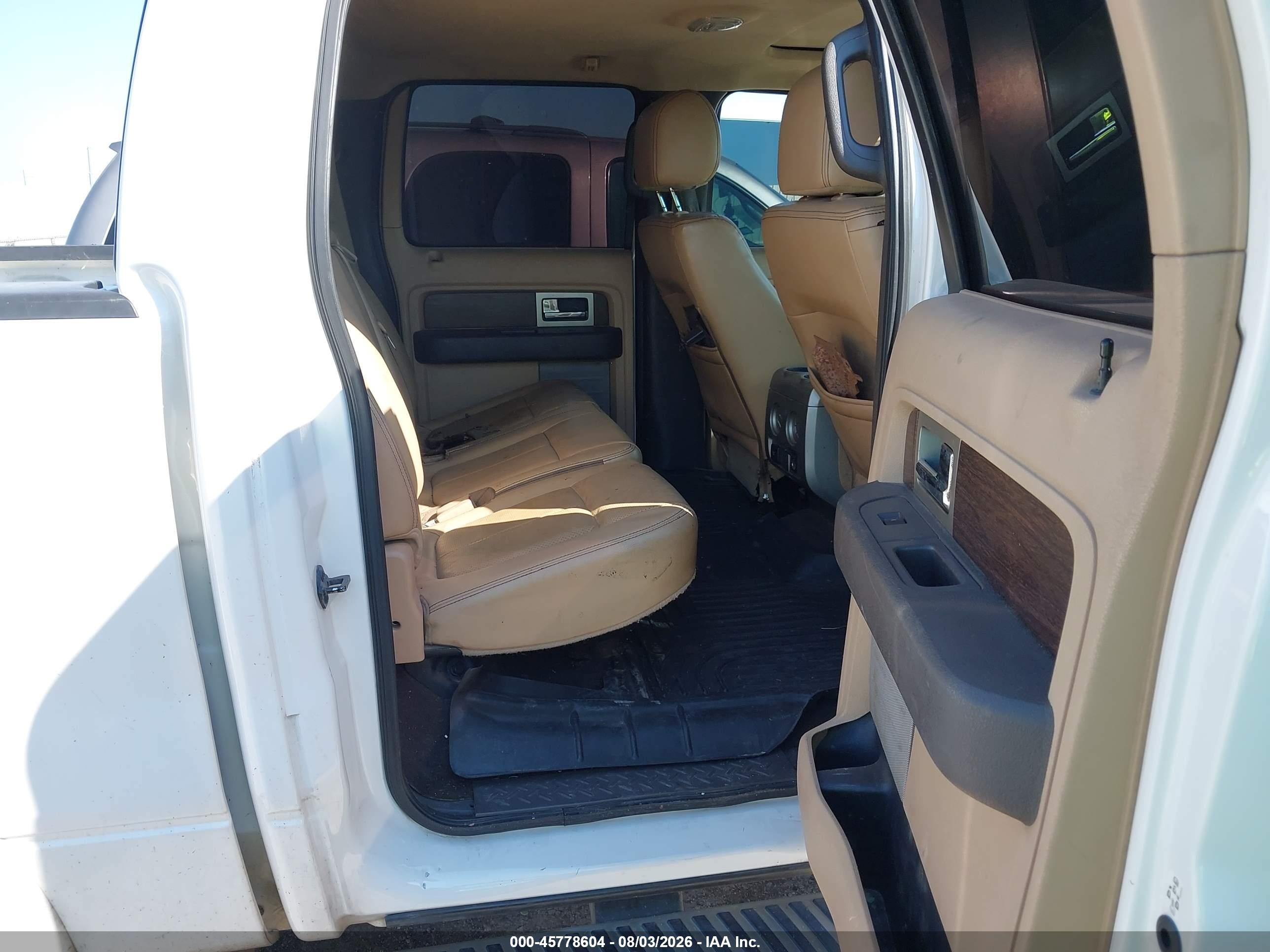 2013 Ford F-150 Lariat Black vin: 1FTFW1EF6DFA90723