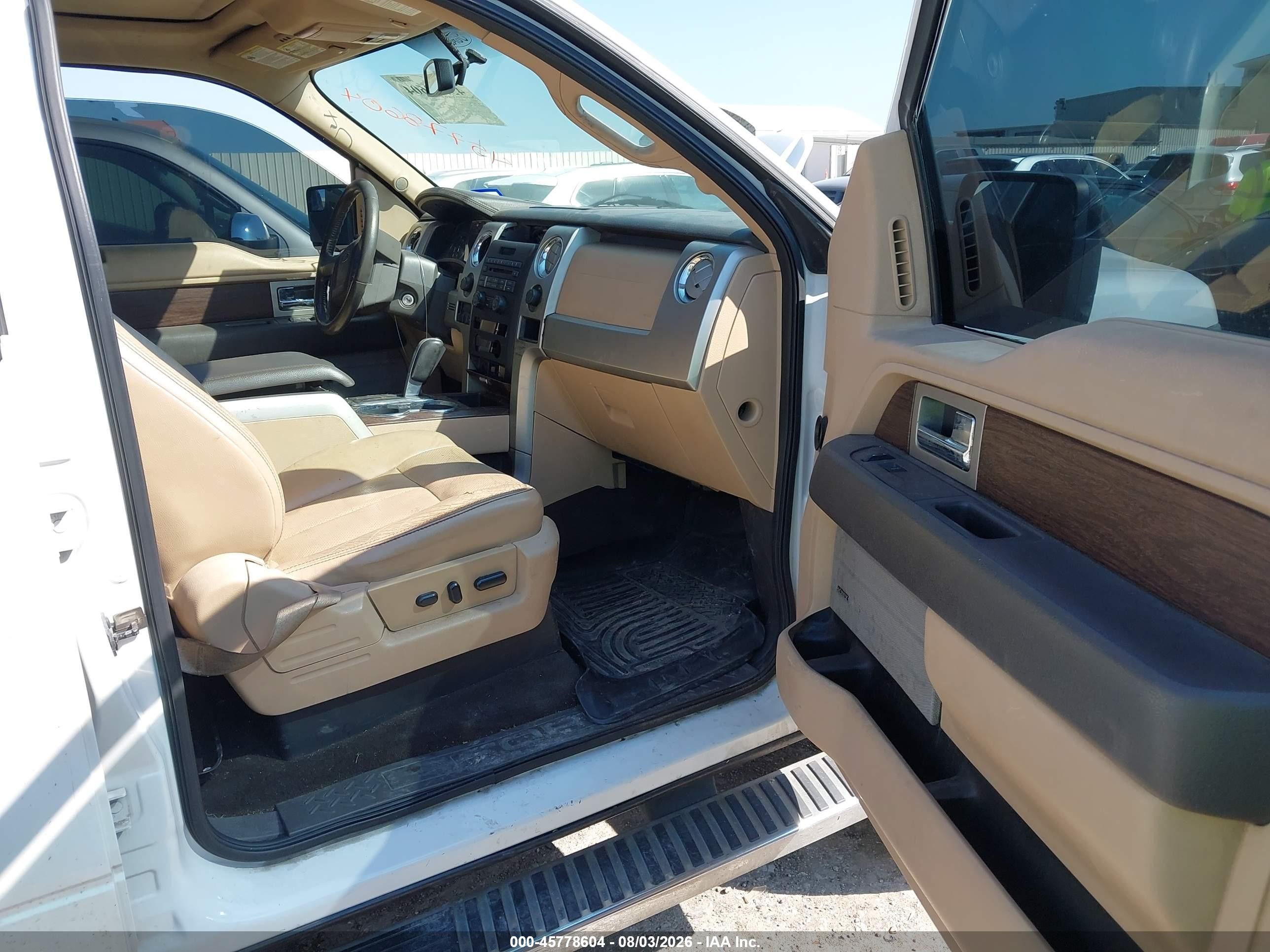2013 Ford F-150 Lariat Black vin: 1FTFW1EF6DFA90723