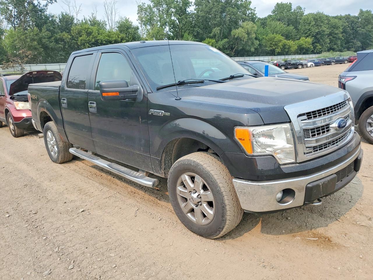 2013 Ford F150 Supercrew Черный vin: 1FTFW1EF6DFB08279