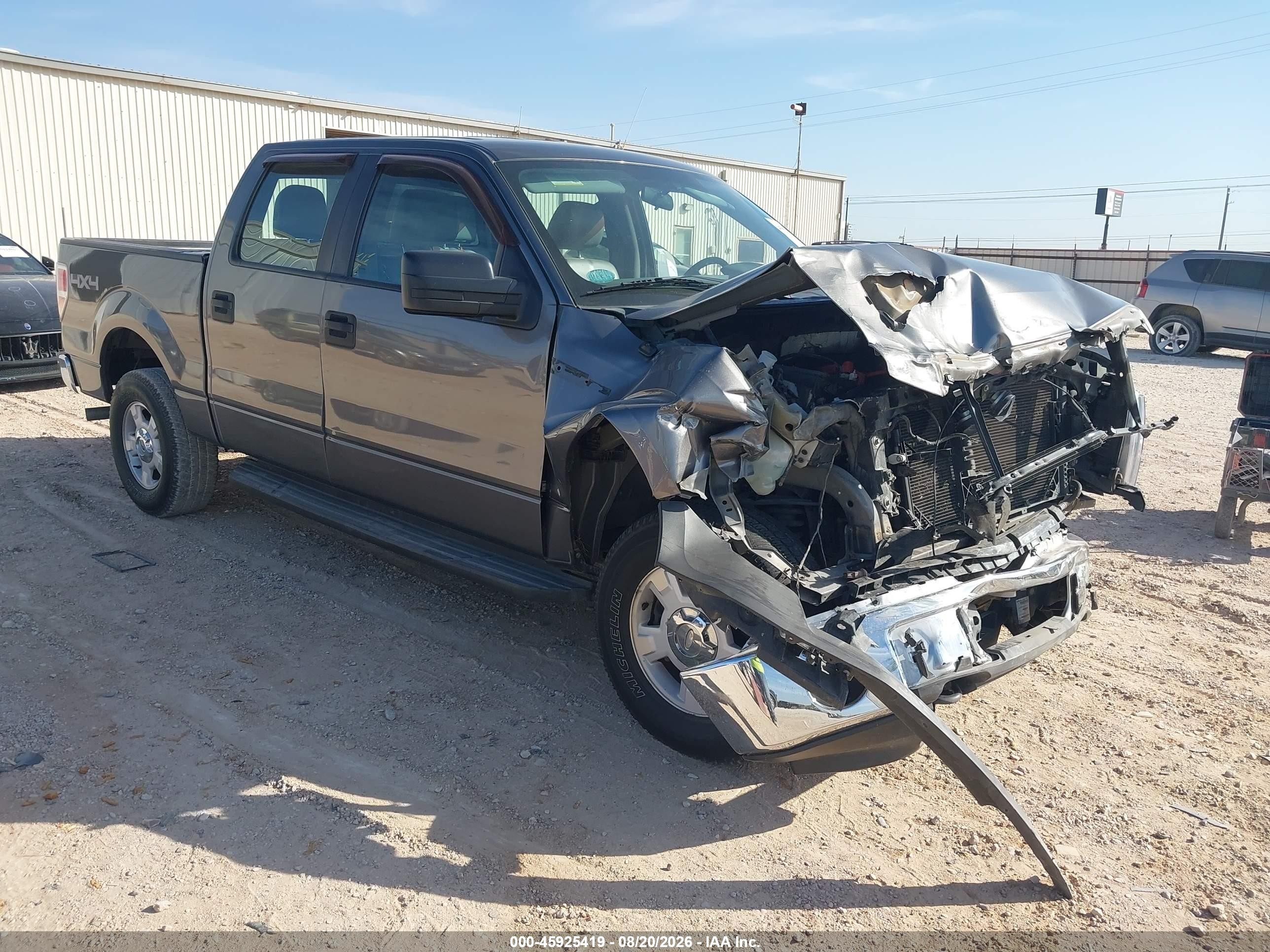 2013 Ford F-150 Xl Gray vin: 1FTFW1EF6DFB89669