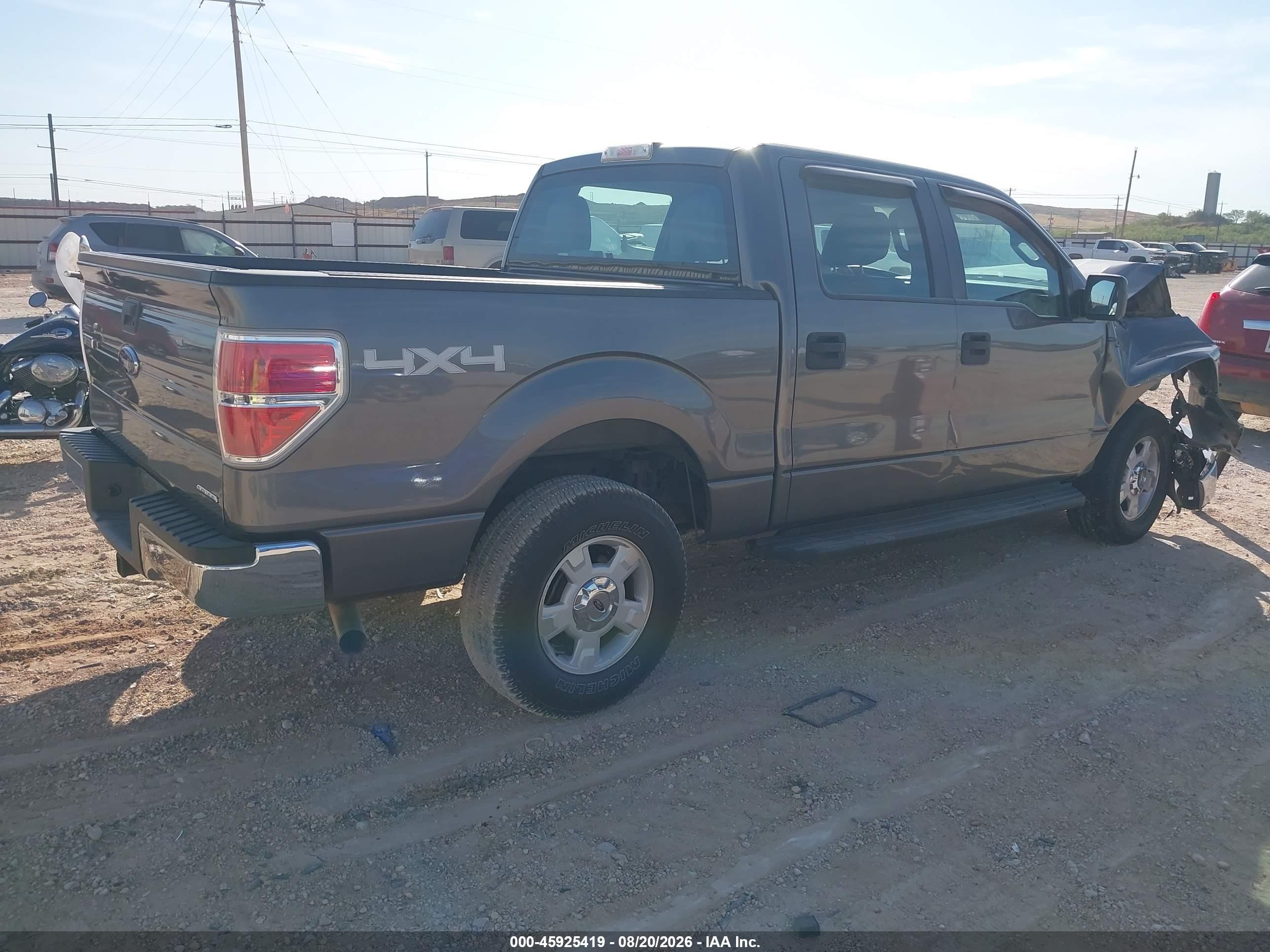 2013 Ford F-150 Xl Gray vin: 1FTFW1EF6DFB89669