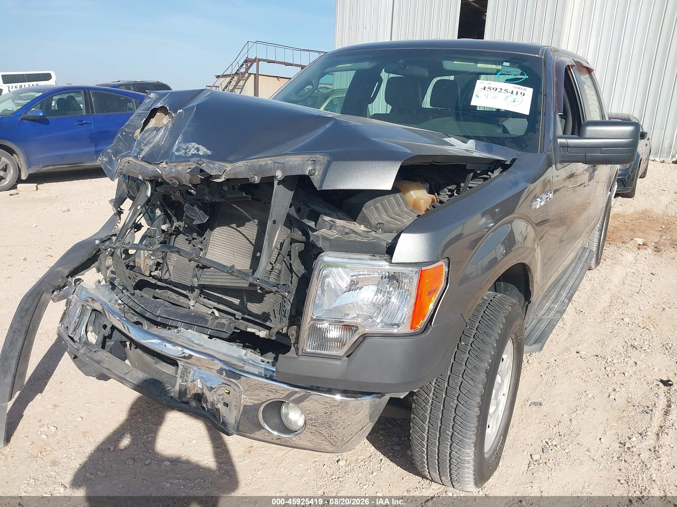 2013 Ford F-150 Xl Gray vin: 1FTFW1EF6DFB89669