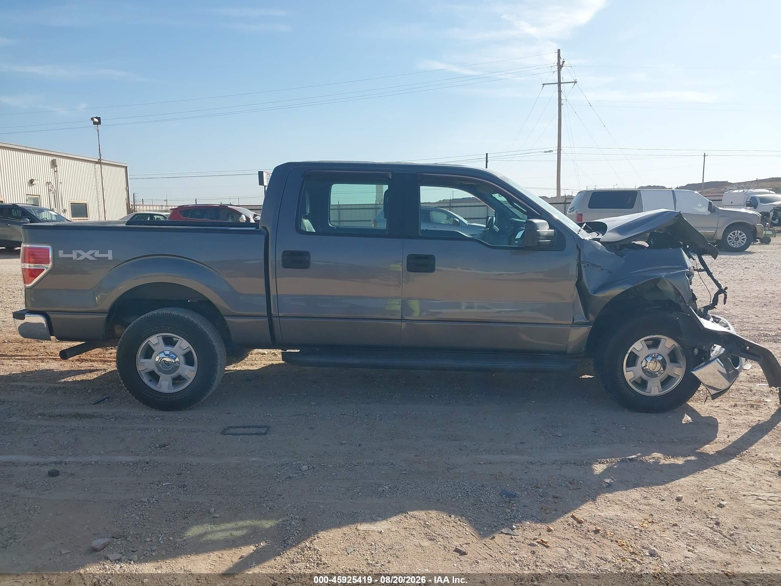 2013 Ford F-150 Xl Gray vin: 1FTFW1EF6DFB89669