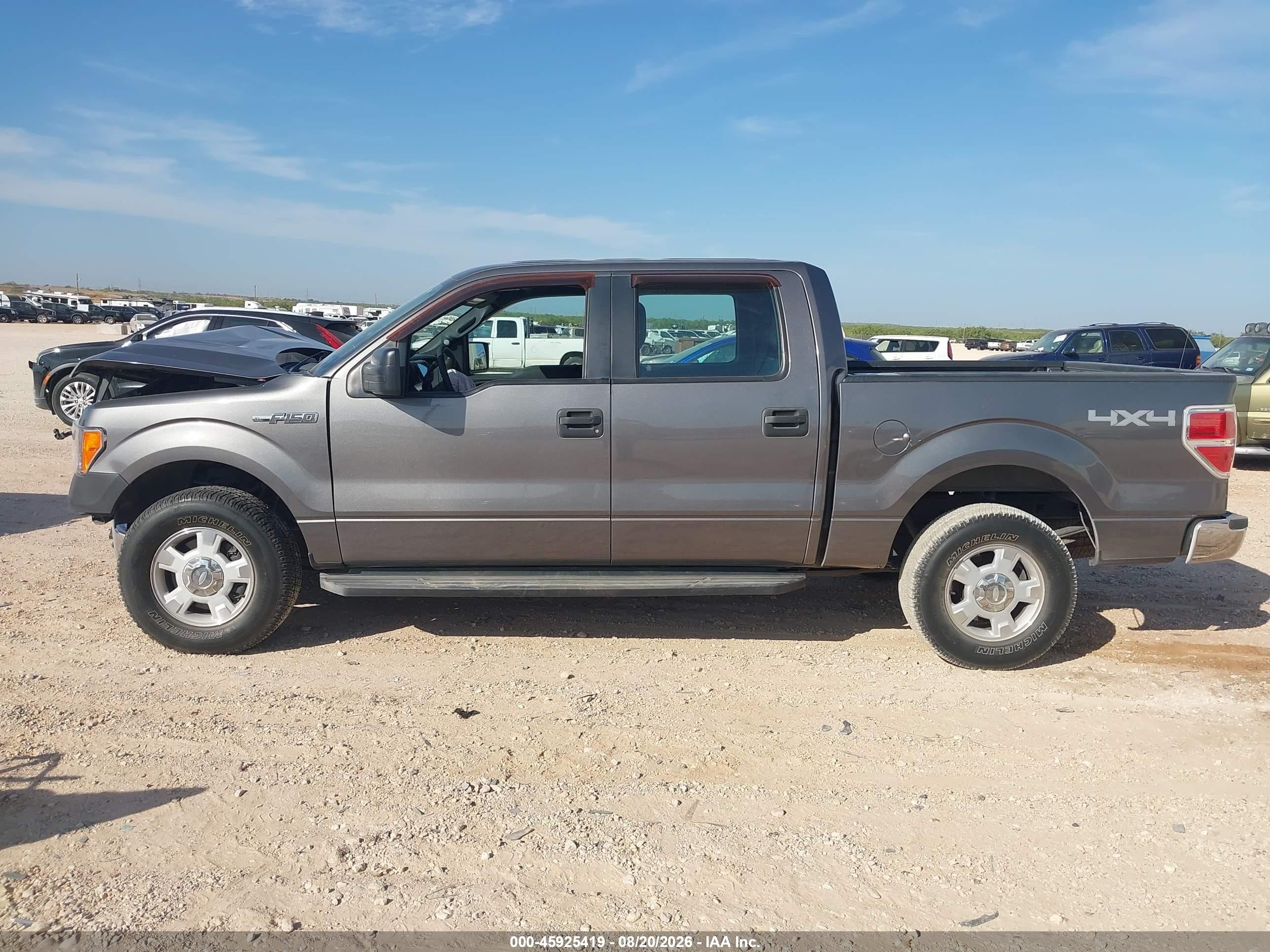 2013 Ford F-150 Xl Gray vin: 1FTFW1EF6DFB89669