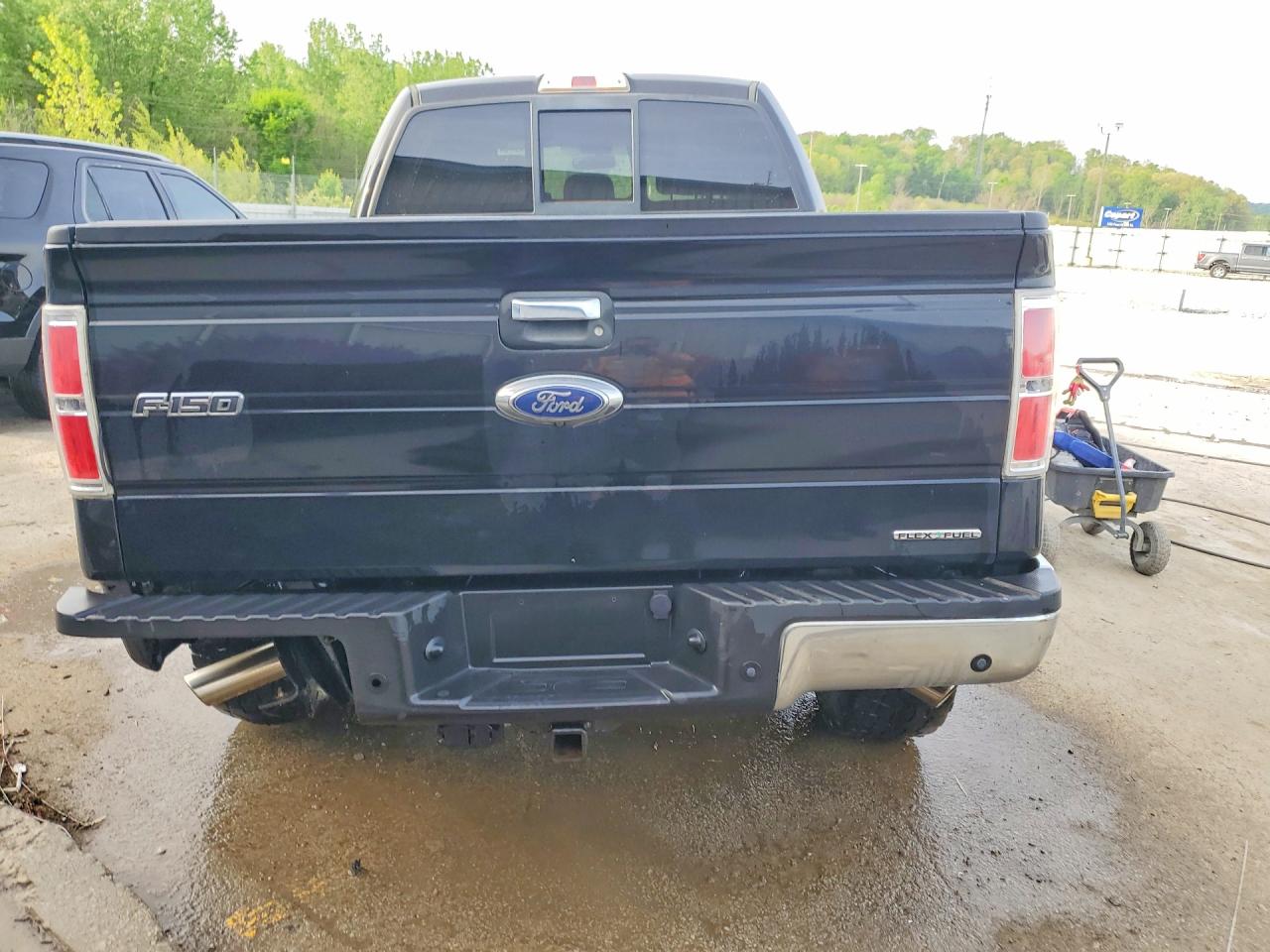 2013 Ford F150 Supercrew Black vin: 1FTFW1EF6DFC20614