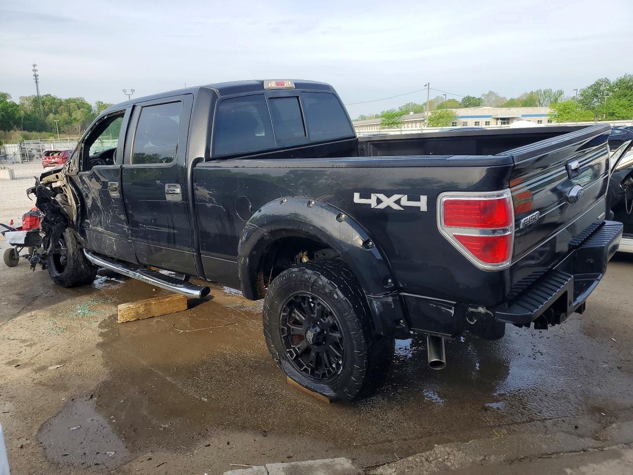 2013 Ford F150 Supercrew Black vin: 1FTFW1EF6DFC20614