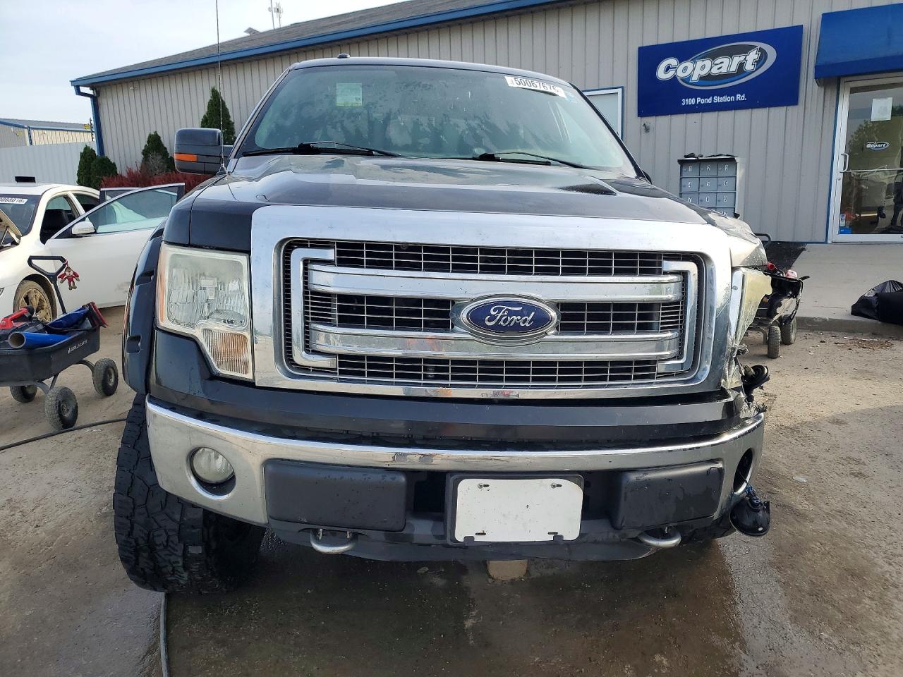 2013 Ford F150 Supercrew Black vin: 1FTFW1EF6DFC20614