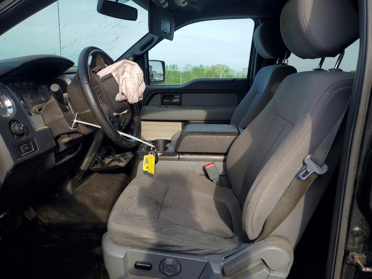 2013 Ford F150 Supercrew Black vin: 1FTFW1EF6DFC20614