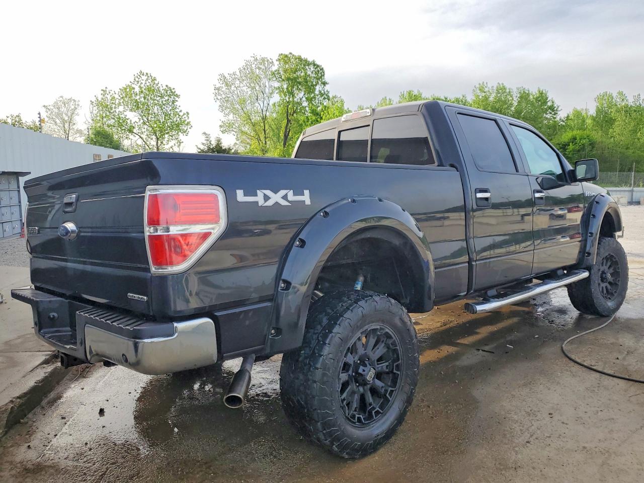 2013 Ford F150 Supercrew Black vin: 1FTFW1EF6DFC20614