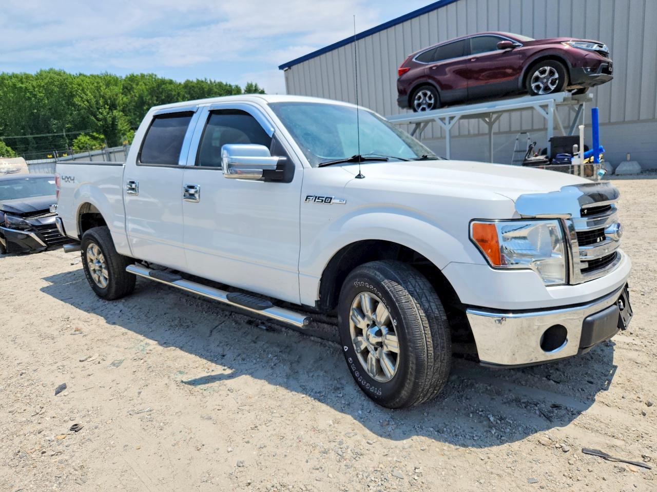 2013 Ford F150 Supercrew Белый vin: 1FTFW1EF6DFC66346