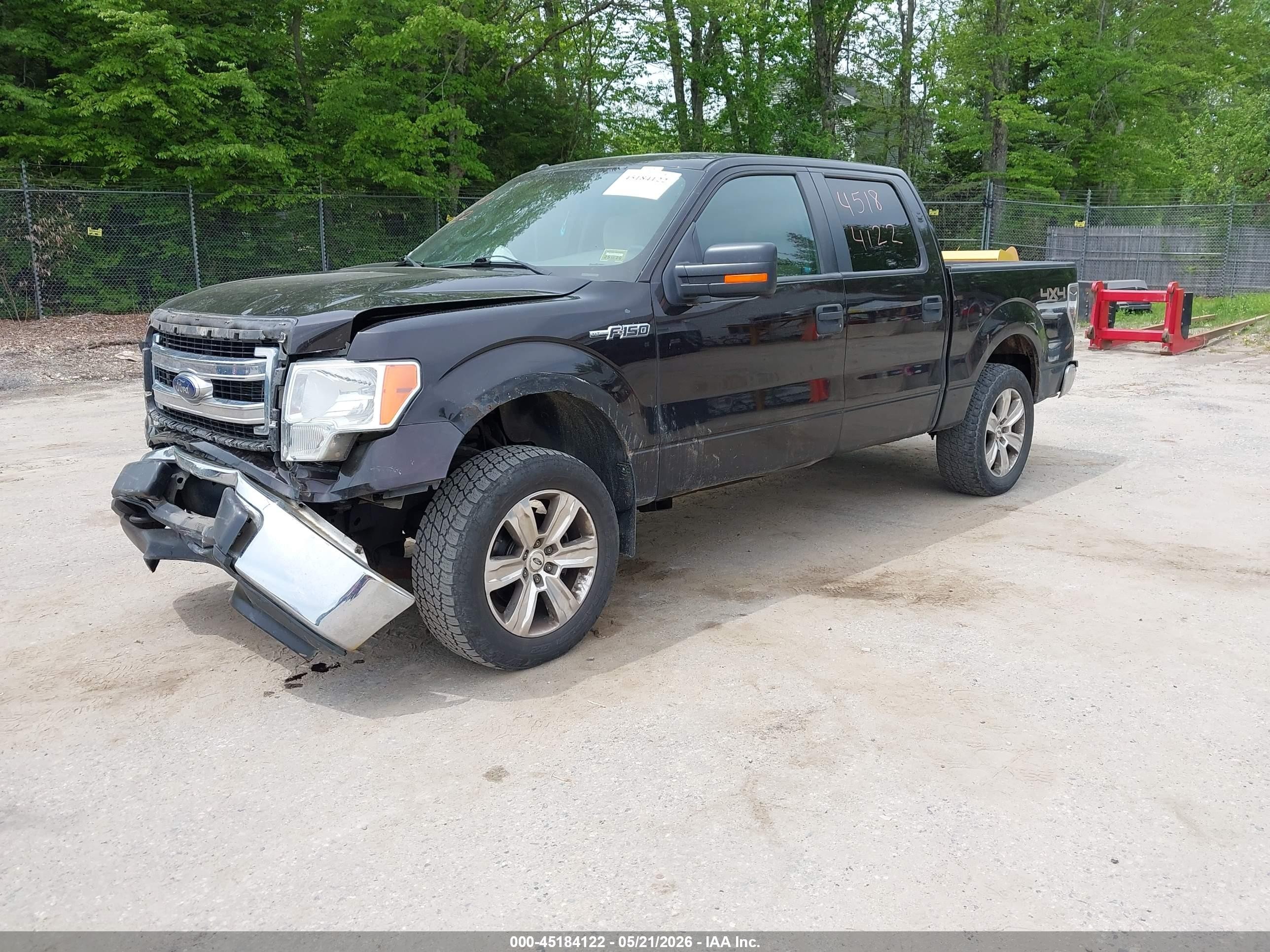 2013 Ford F-150 Xlt Черный vin: 1FTFW1EF6DFC90226