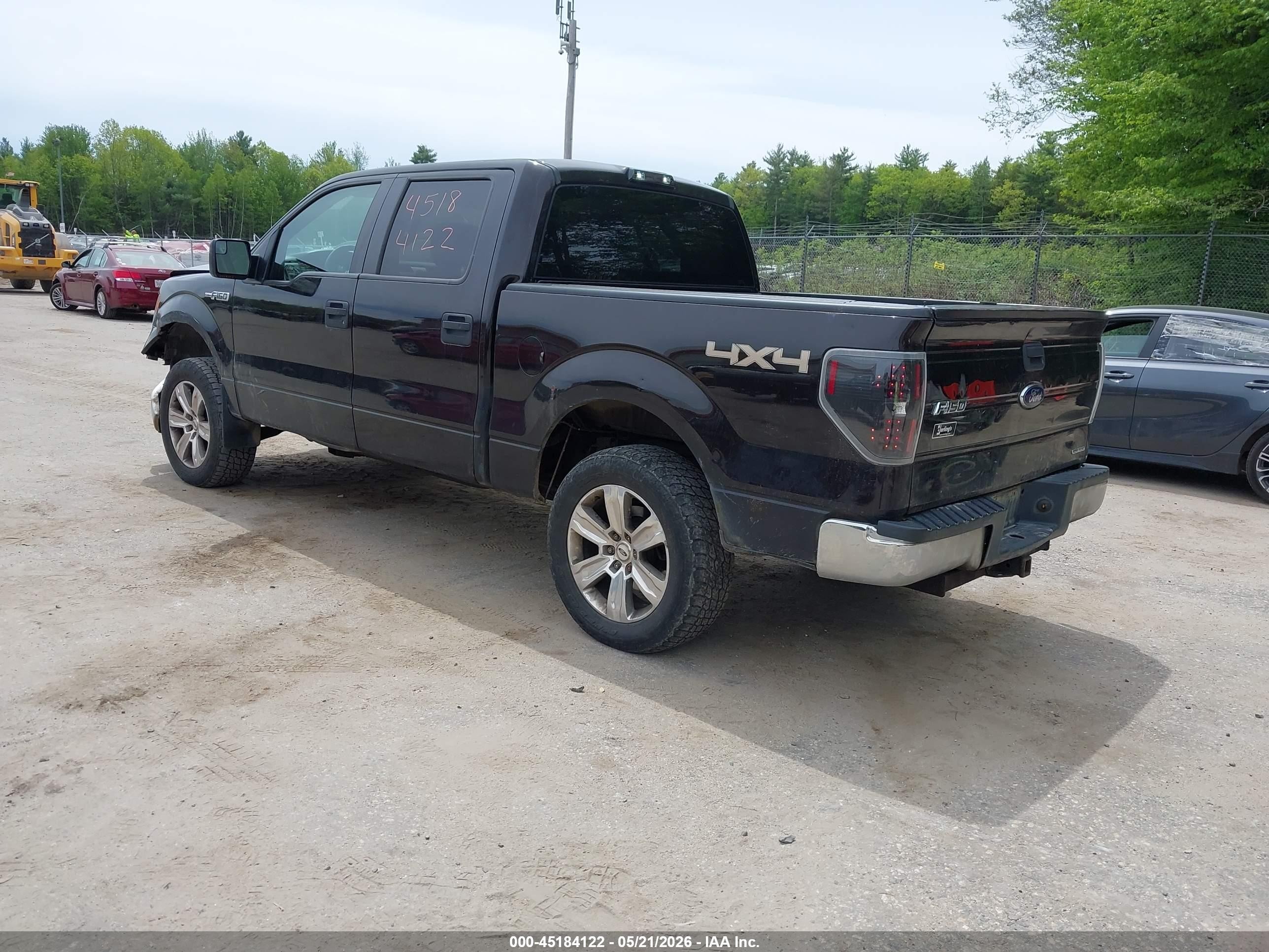 2013 Ford F-150 Xlt Черный vin: 1FTFW1EF6DFC90226