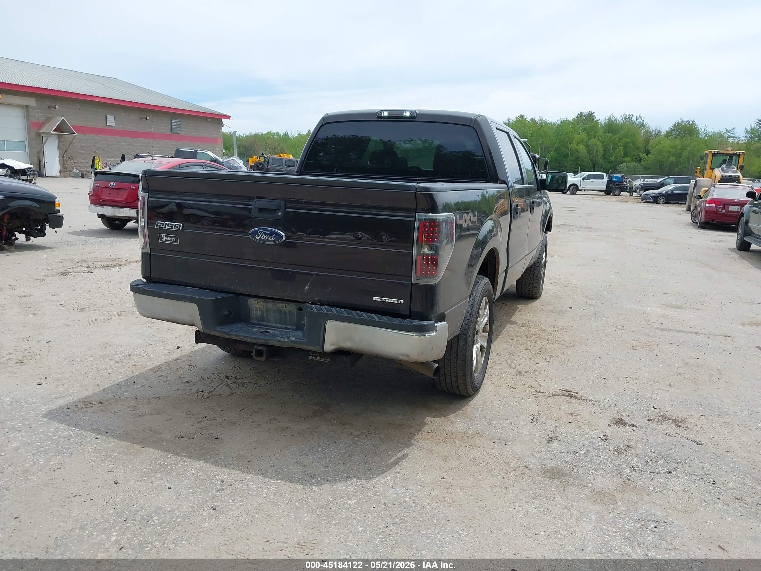 2013 Ford F-150 Xlt Черный vin: 1FTFW1EF6DFC90226
