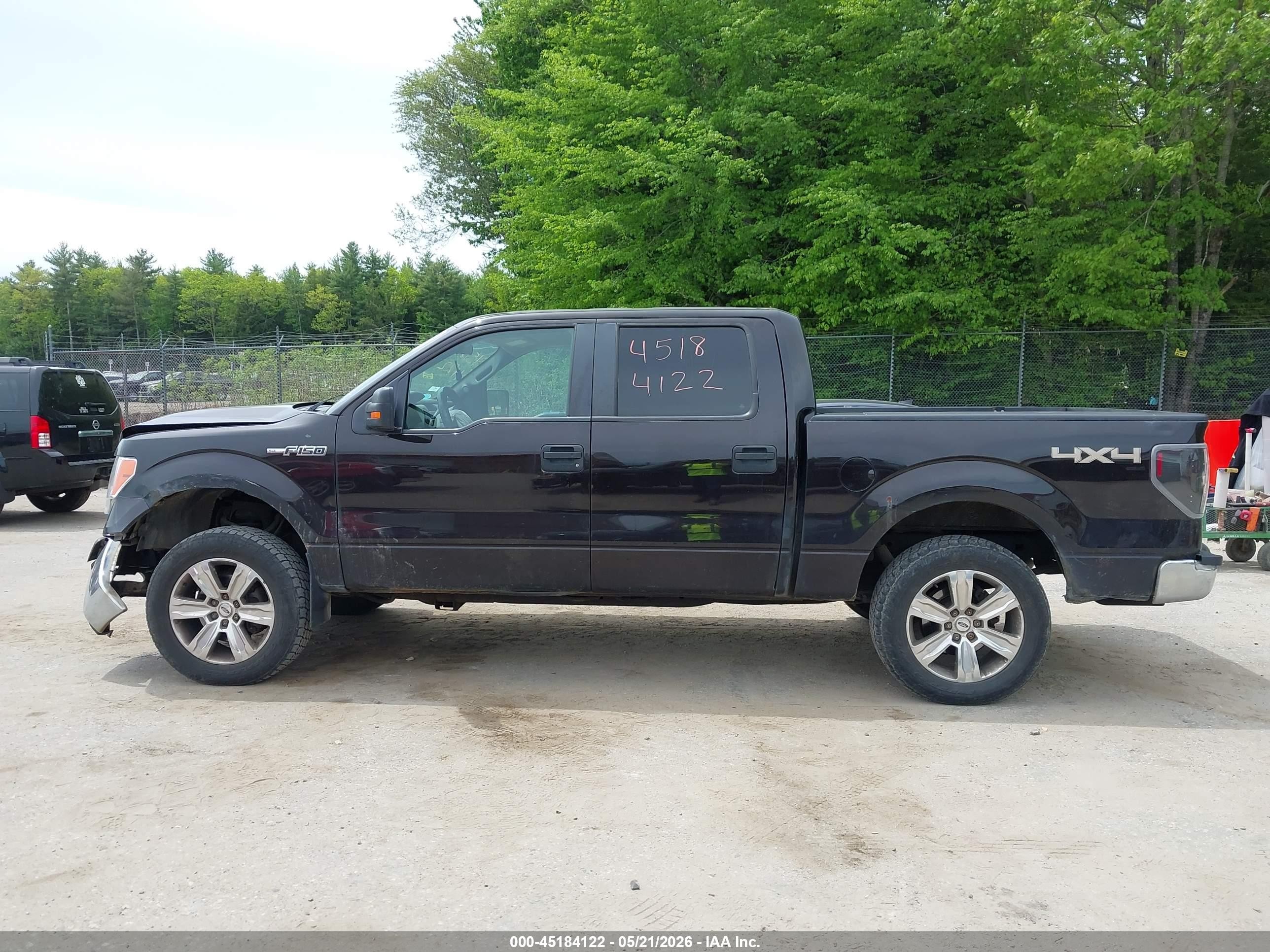 2013 Ford F-150 Xlt Черный vin: 1FTFW1EF6DFC90226