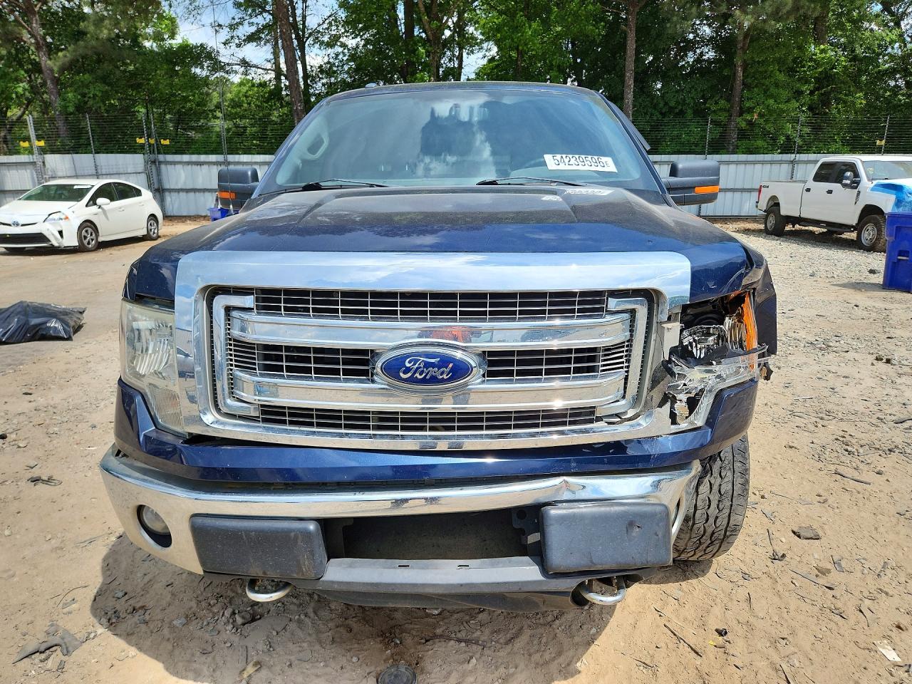 2013 Ford F150 Supercrew Blue vin: 1FTFW1EF6DFD61702