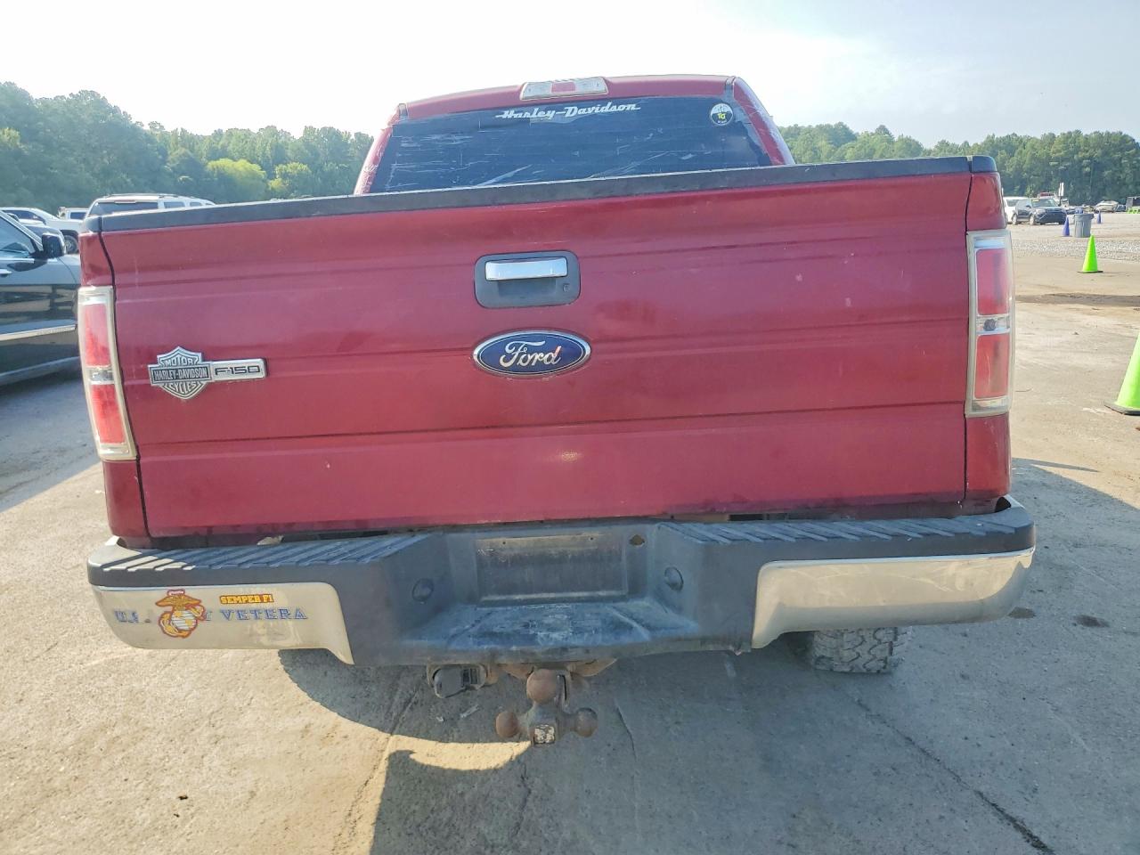 2013 Ford F150 Supercrew Burgundy vin: 1FTFW1EF6DFD93047