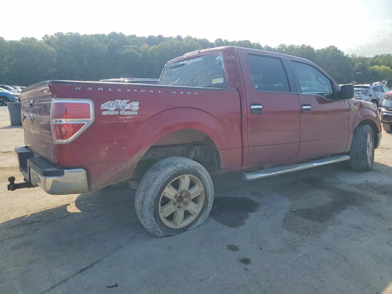2013 Ford F150 Supercrew Burgundy vin: 1FTFW1EF6DFD93047
