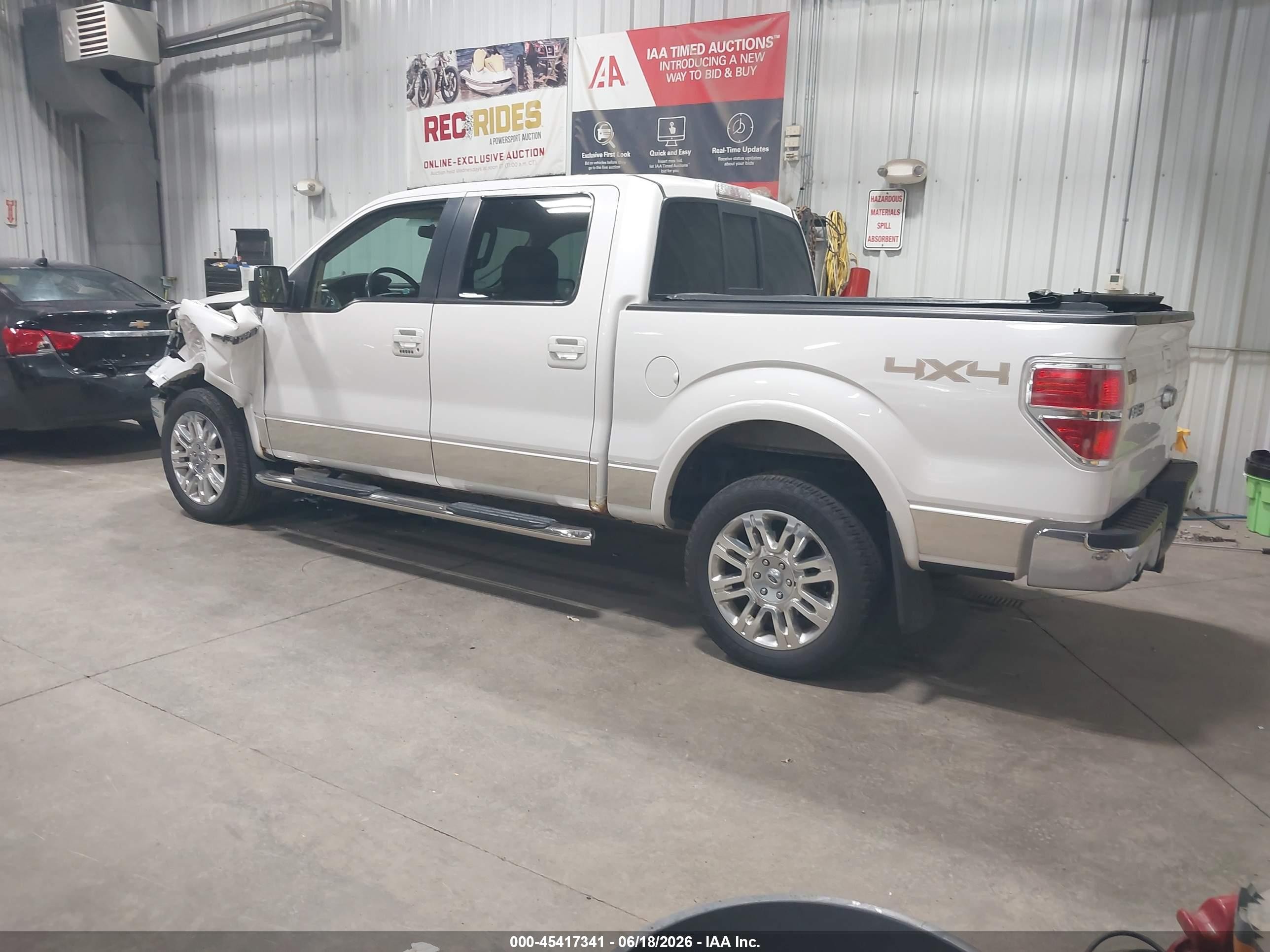 2013 Ford F-150 Fx4/king Ranch/lariat/platinum/xl/xlt White vin: 1FTFW1EF6DKD96005