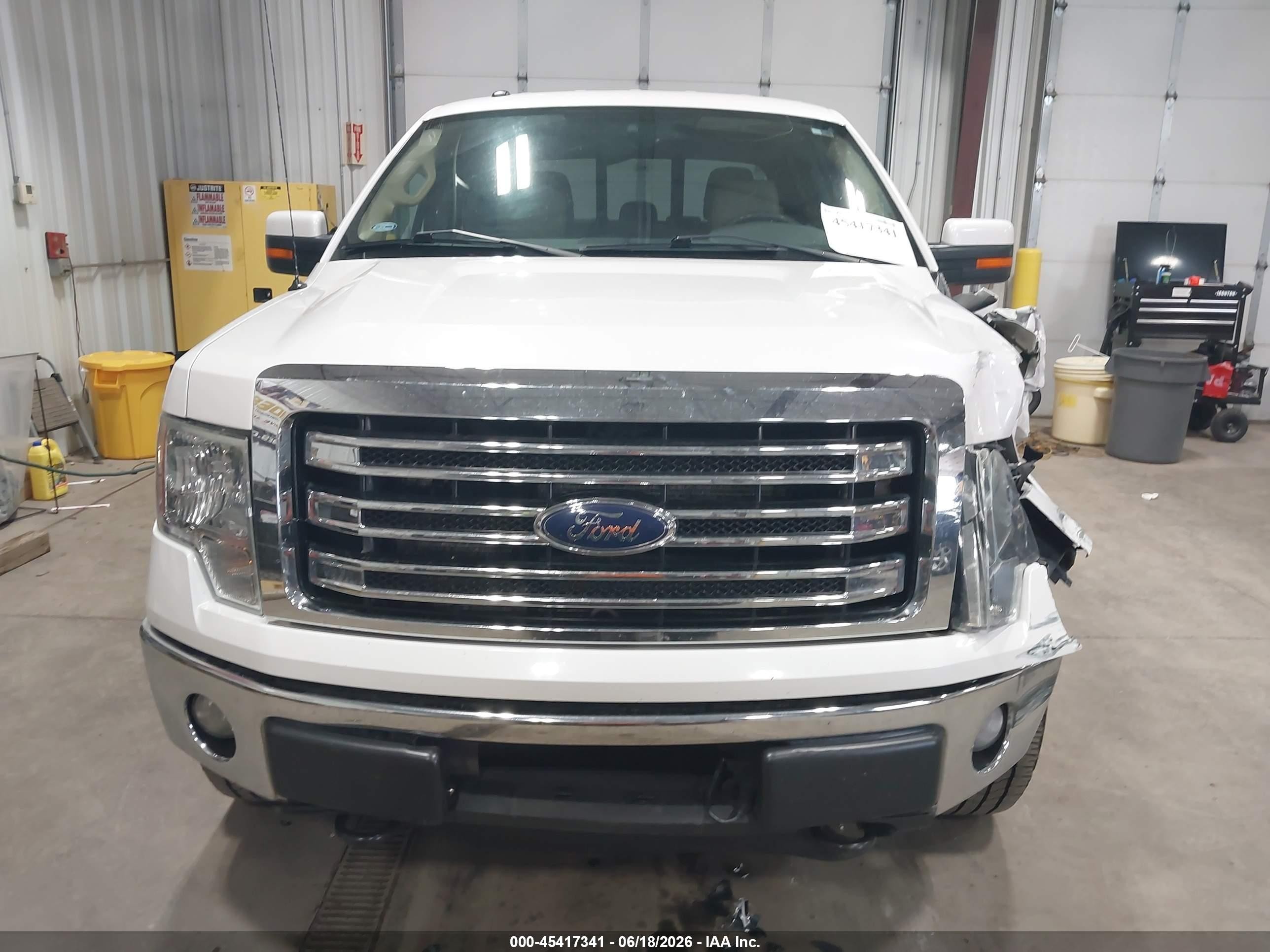 2013 Ford F-150 Fx4/king Ranch/lariat/platinum/xl/xlt White vin: 1FTFW1EF6DKD96005